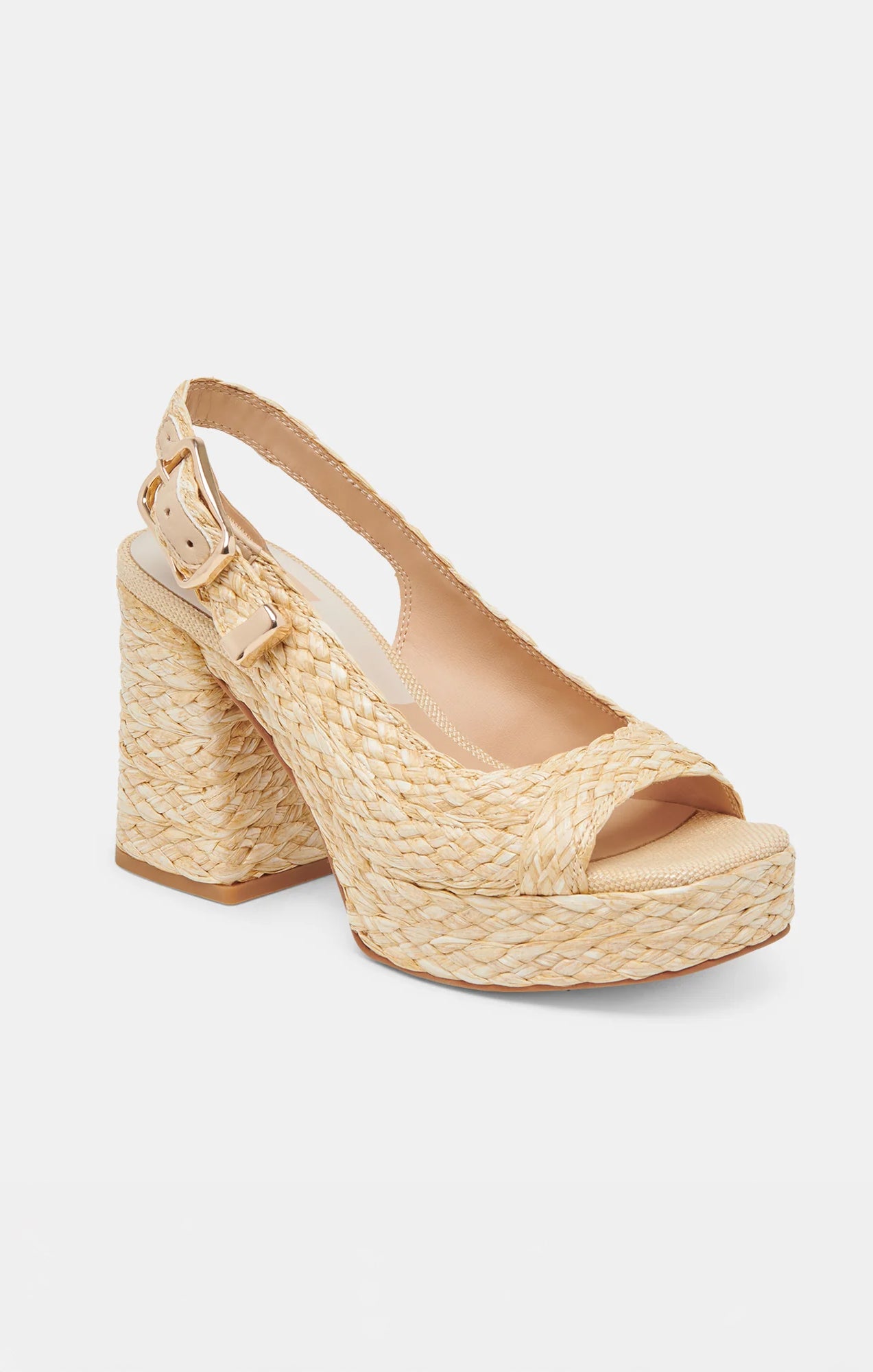 Peep-Toe Platform Heel with Slingback Strap | Dolce Vita Flores