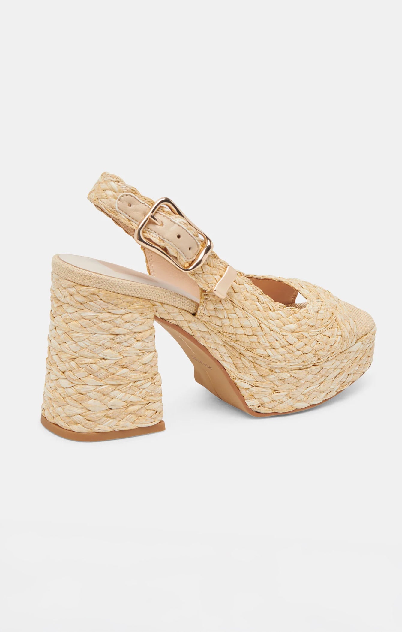 Peep-Toe Platform Heel with Slingback Strap | Dolce Vita Flores