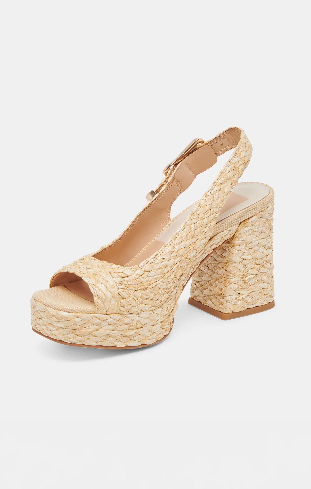 Peep-Toe Platform Heel with Slingback Strap | Dolce Vita Flores