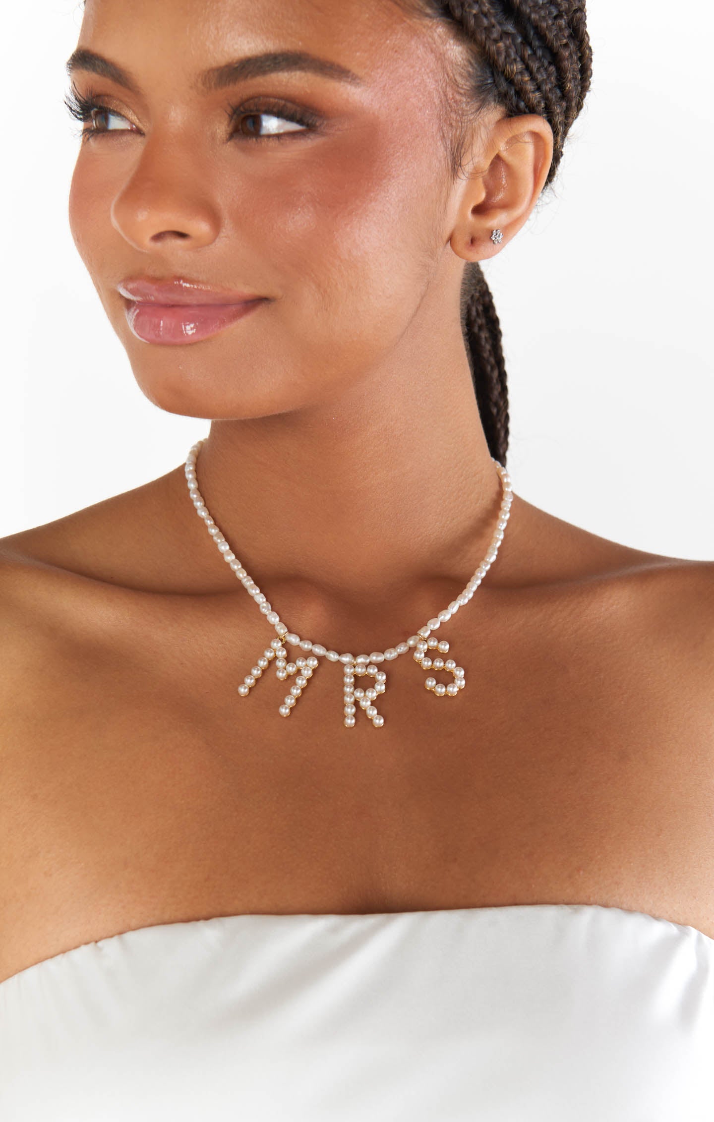 Ivory Pearl Necklace for Brides | ALV Jewels MRS Collection