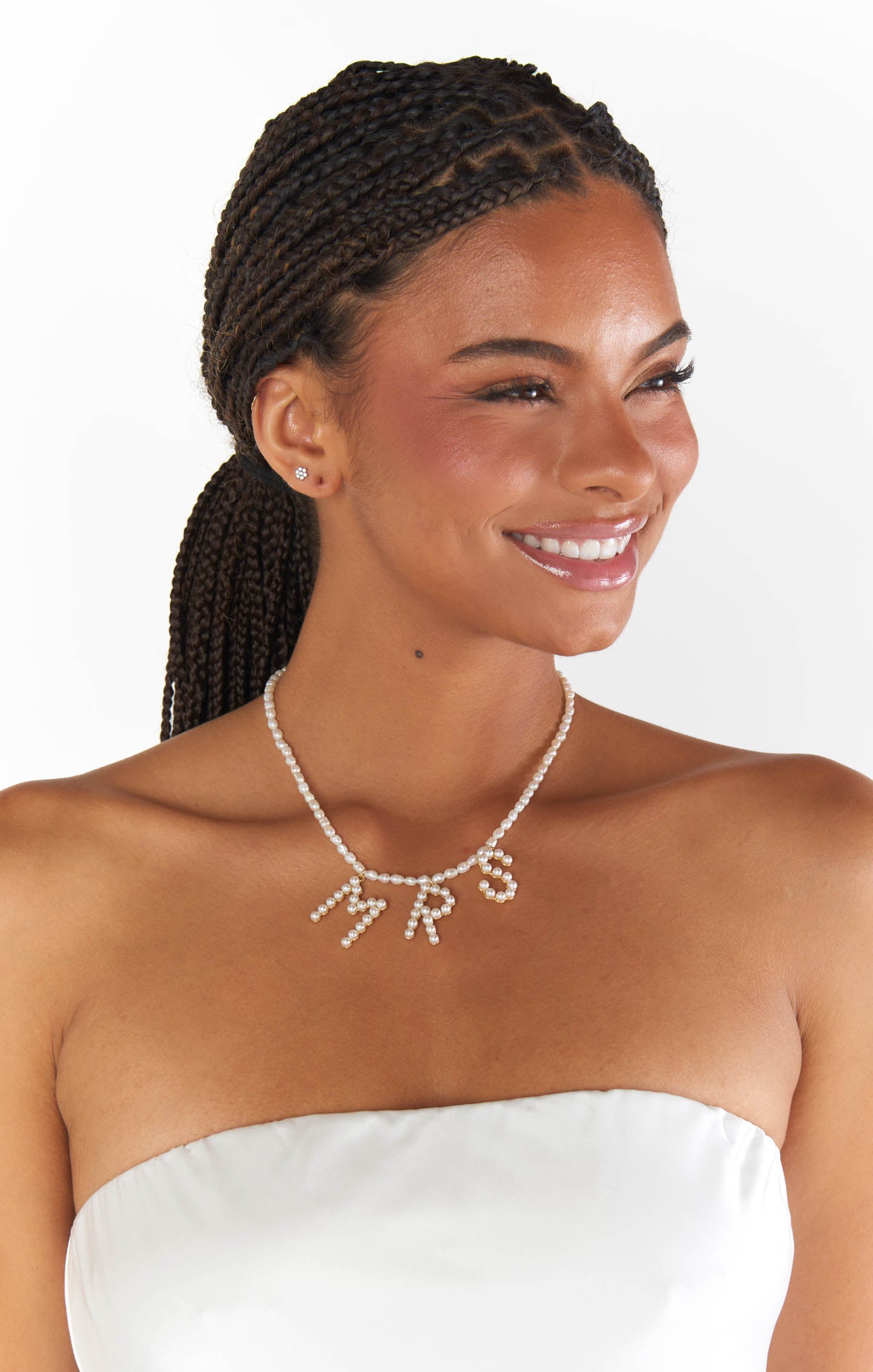Ivory Pearl Necklace for Brides | ALV Jewels MRS Collection