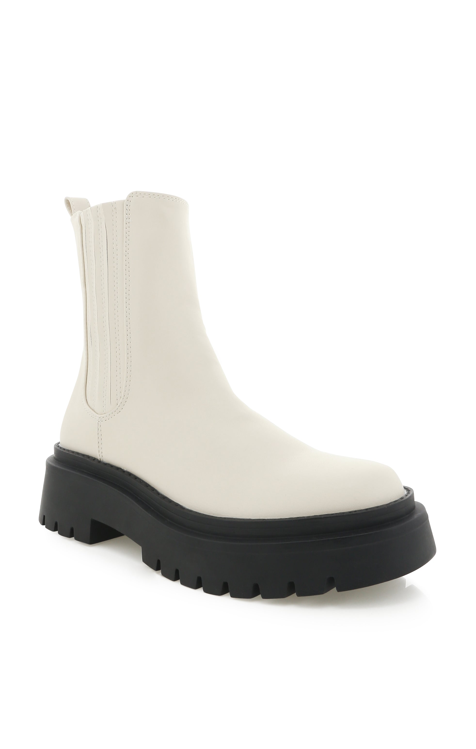 Combat Ankle Boots for Women | Billini Fraser in Bone