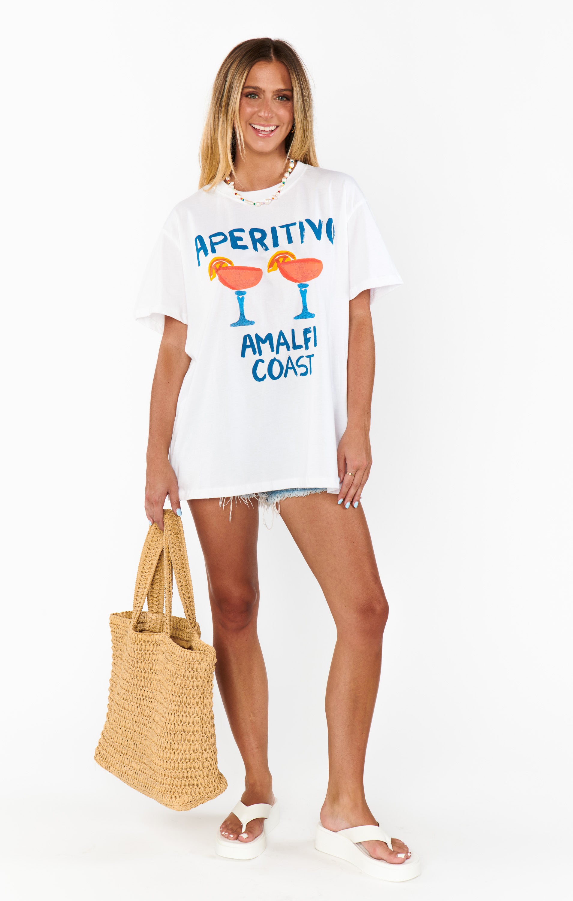Oversized Graphic Tee for Casual Wear | Travis Tee Aperitivo