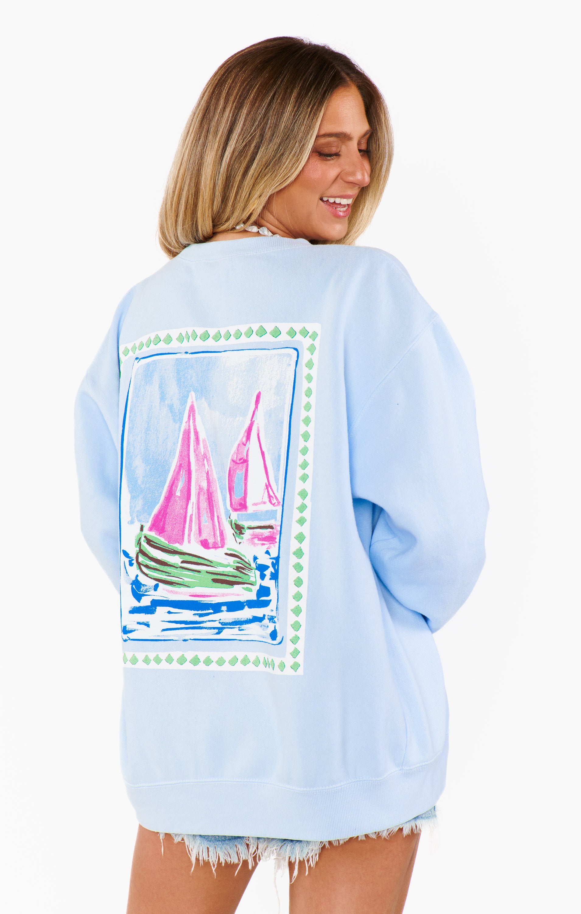Oversized Graphic Sweatshirt for Women | Stanley Le Soleil Crewneck