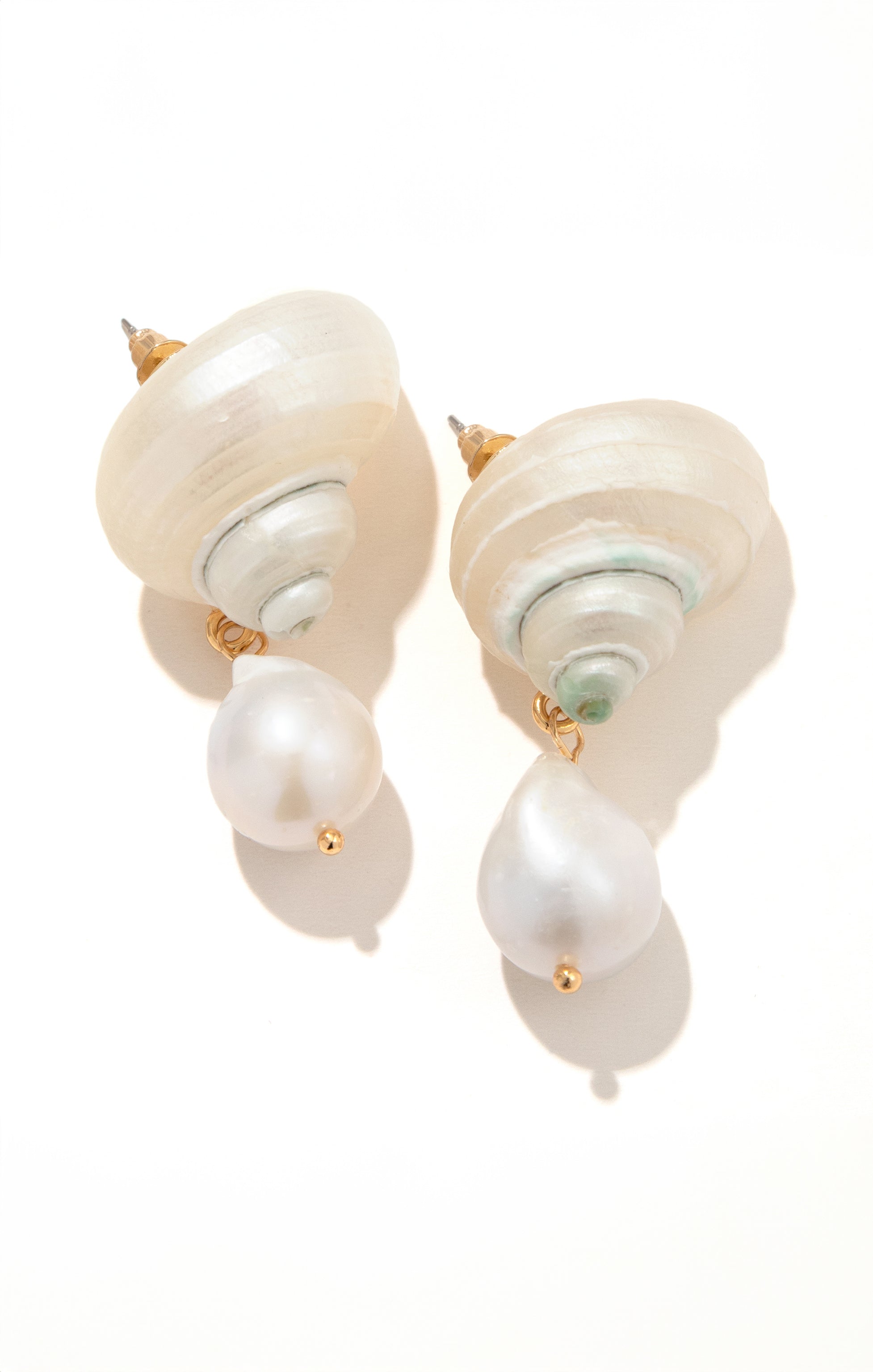 White Sterling Silver Saint Lucia Earrings | Frasier