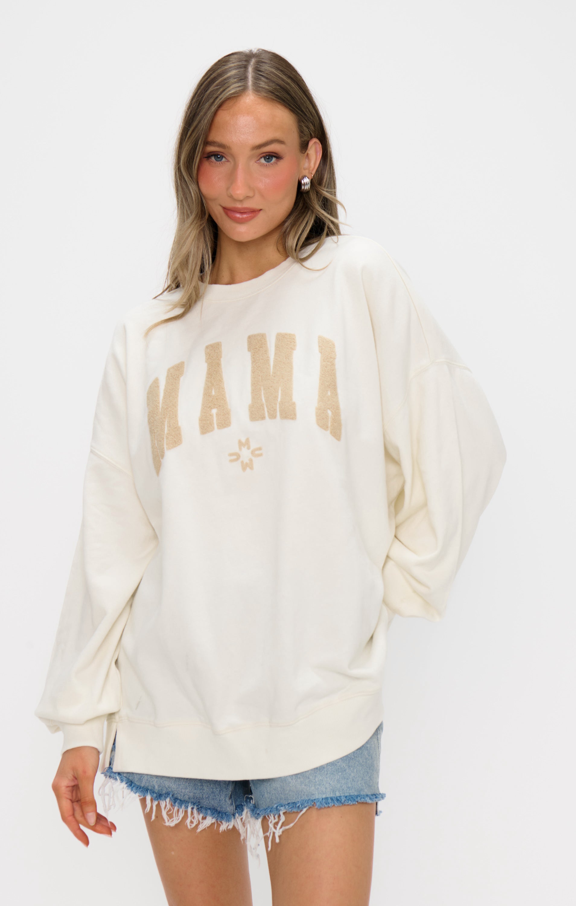 Vintage Graphic Sweatshirt for Women | Steve Mama Pullover