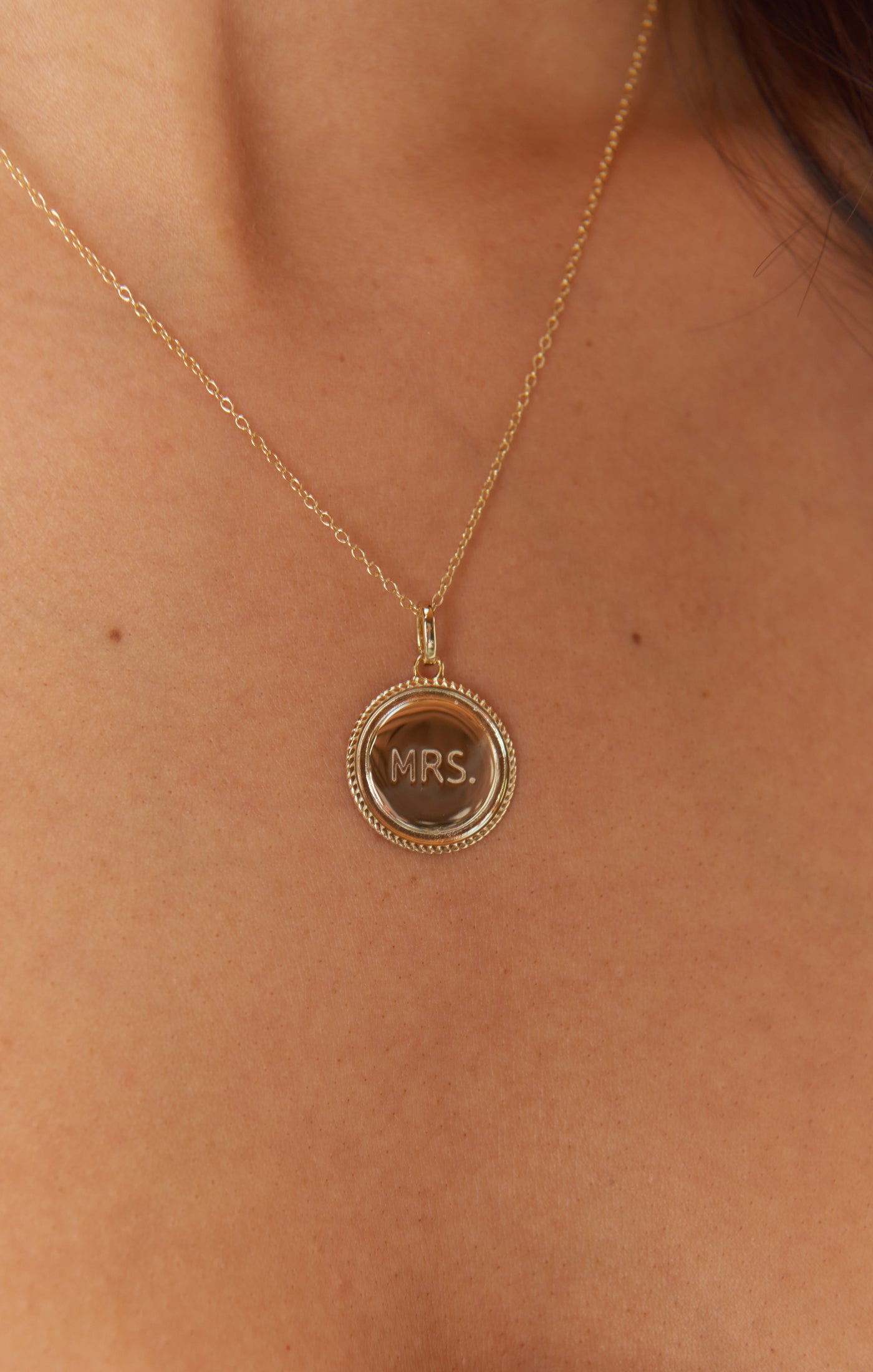 14K Gold Plated Wedding Necklace | Handmade in California by Anabelle