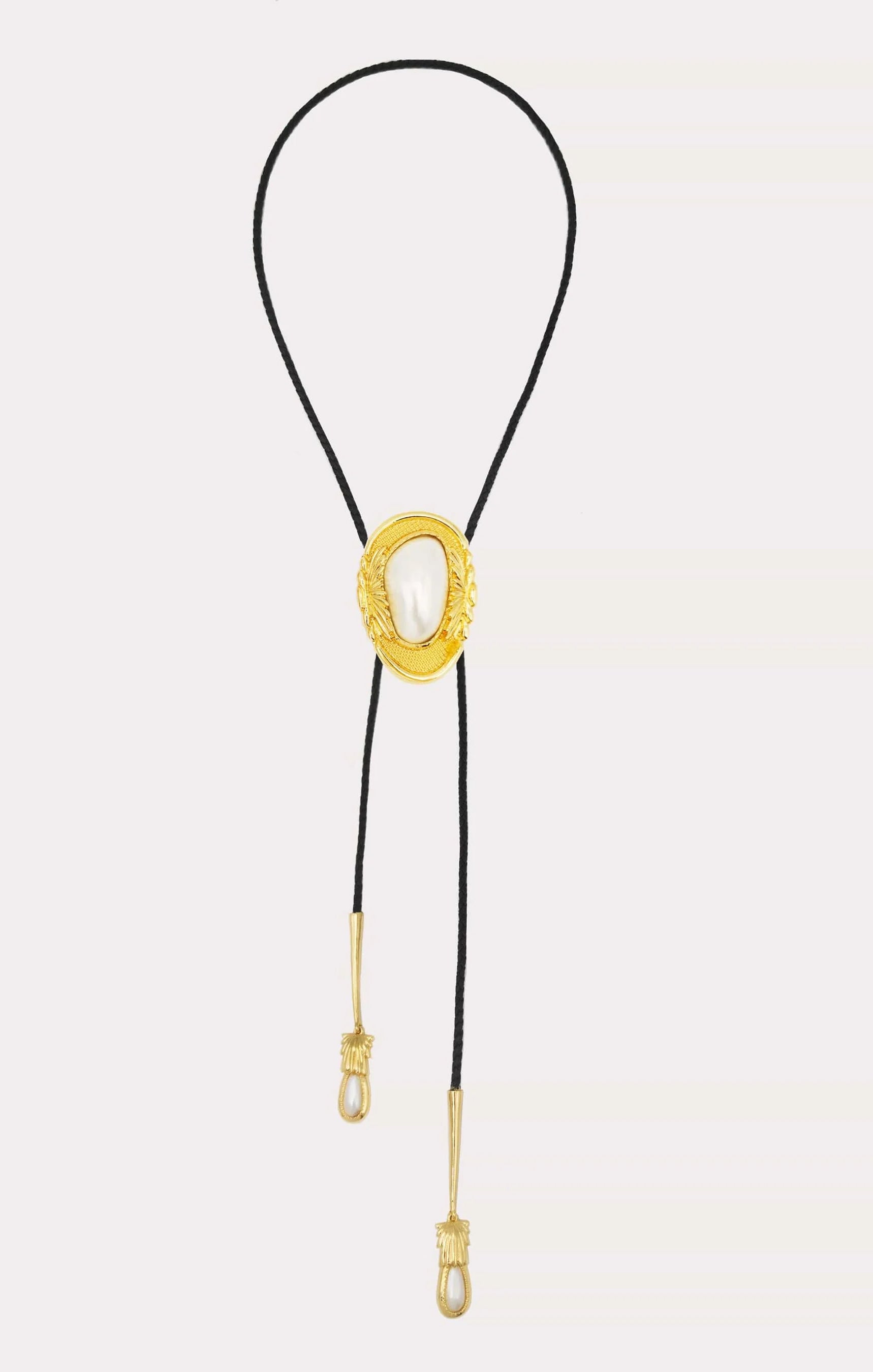 Western Bolo Tie Necklace with Adjustable Rope | Petit Moments