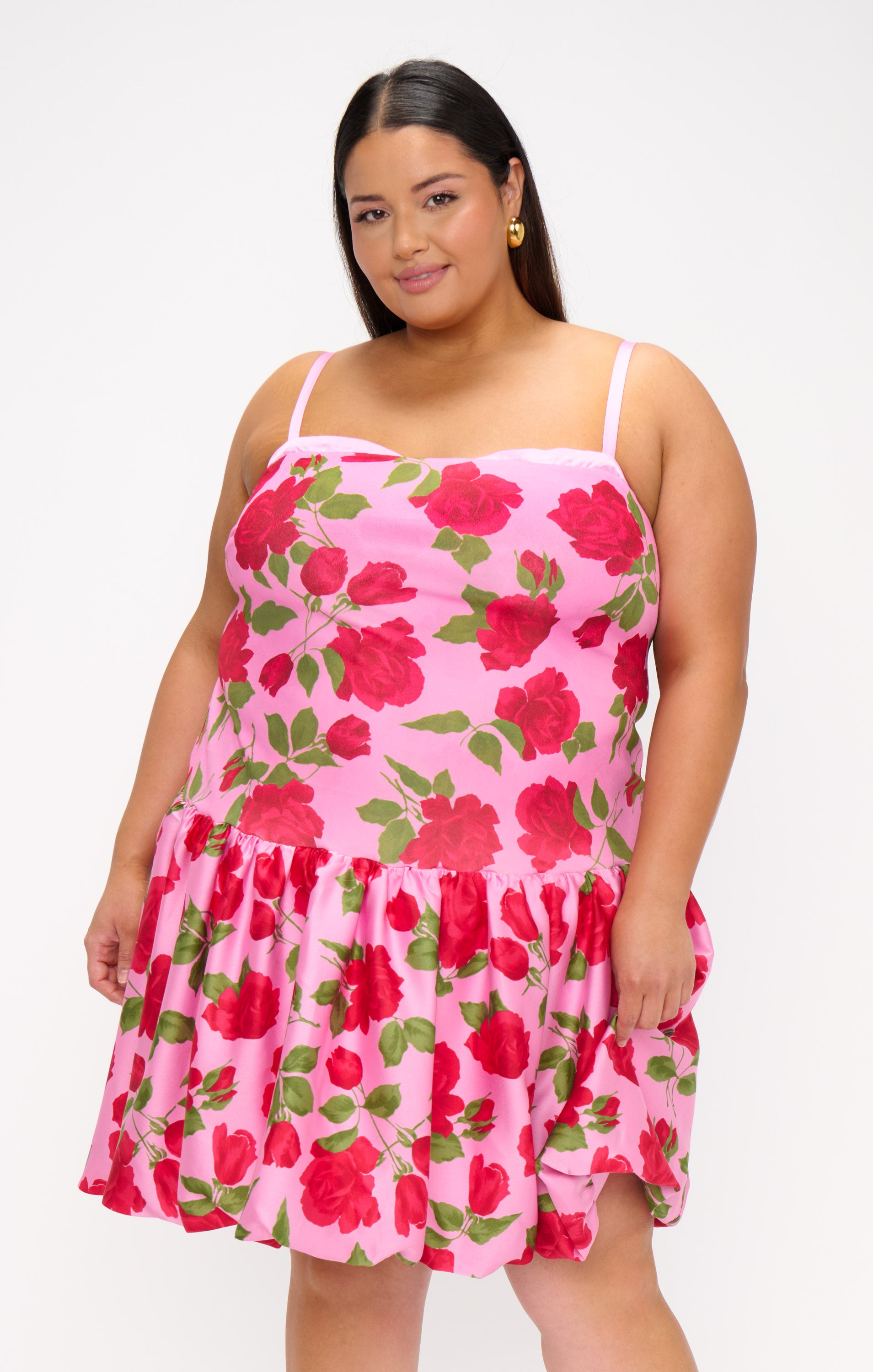 Flirty Mini Skort Dress with Built-in Shorts | Tiffany Heart Throb