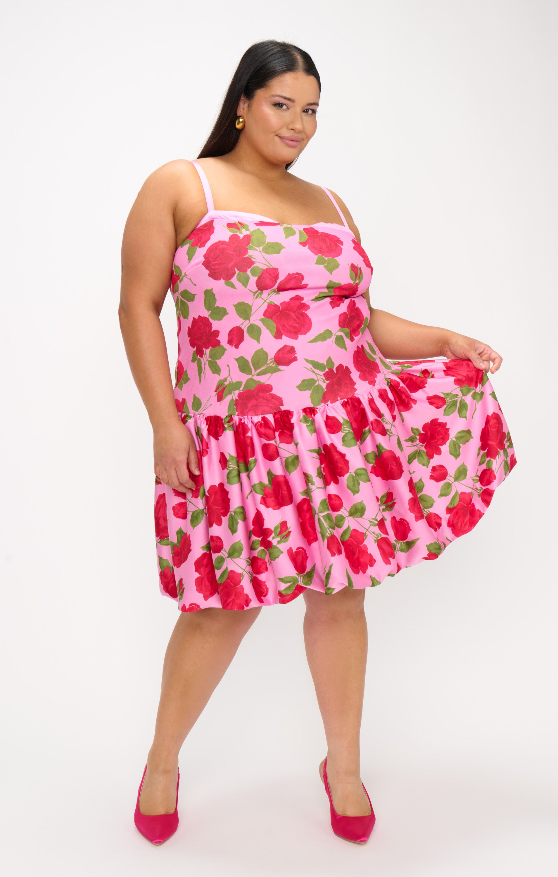 Flirty Mini Skort Dress with Built-in Shorts | Tiffany Heart Throb