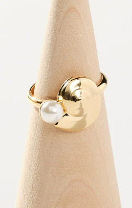 Gold Capri Ring for Summer Wardrobe | Faithy Jewels