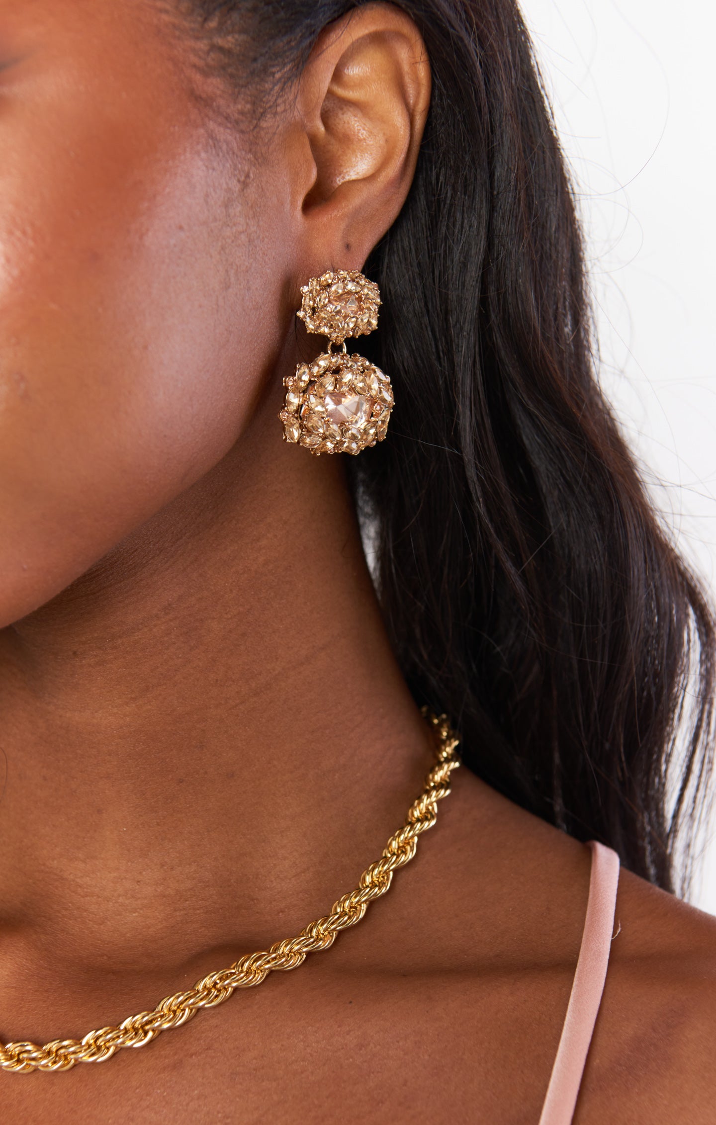 Bronze Statement Earrings for Holidays | Visionary