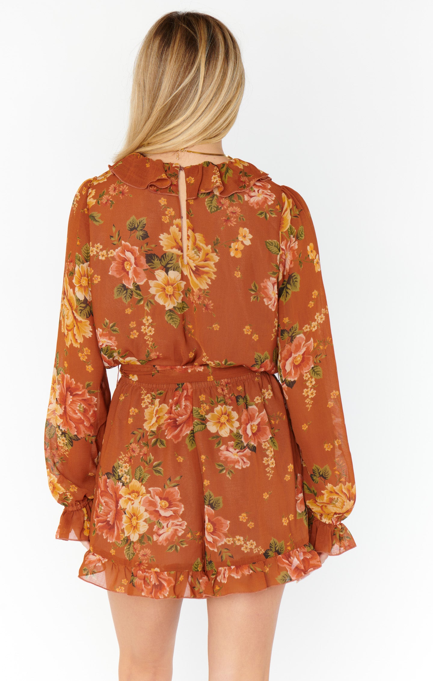 Ruffle Romper for Women | Garden Harvest