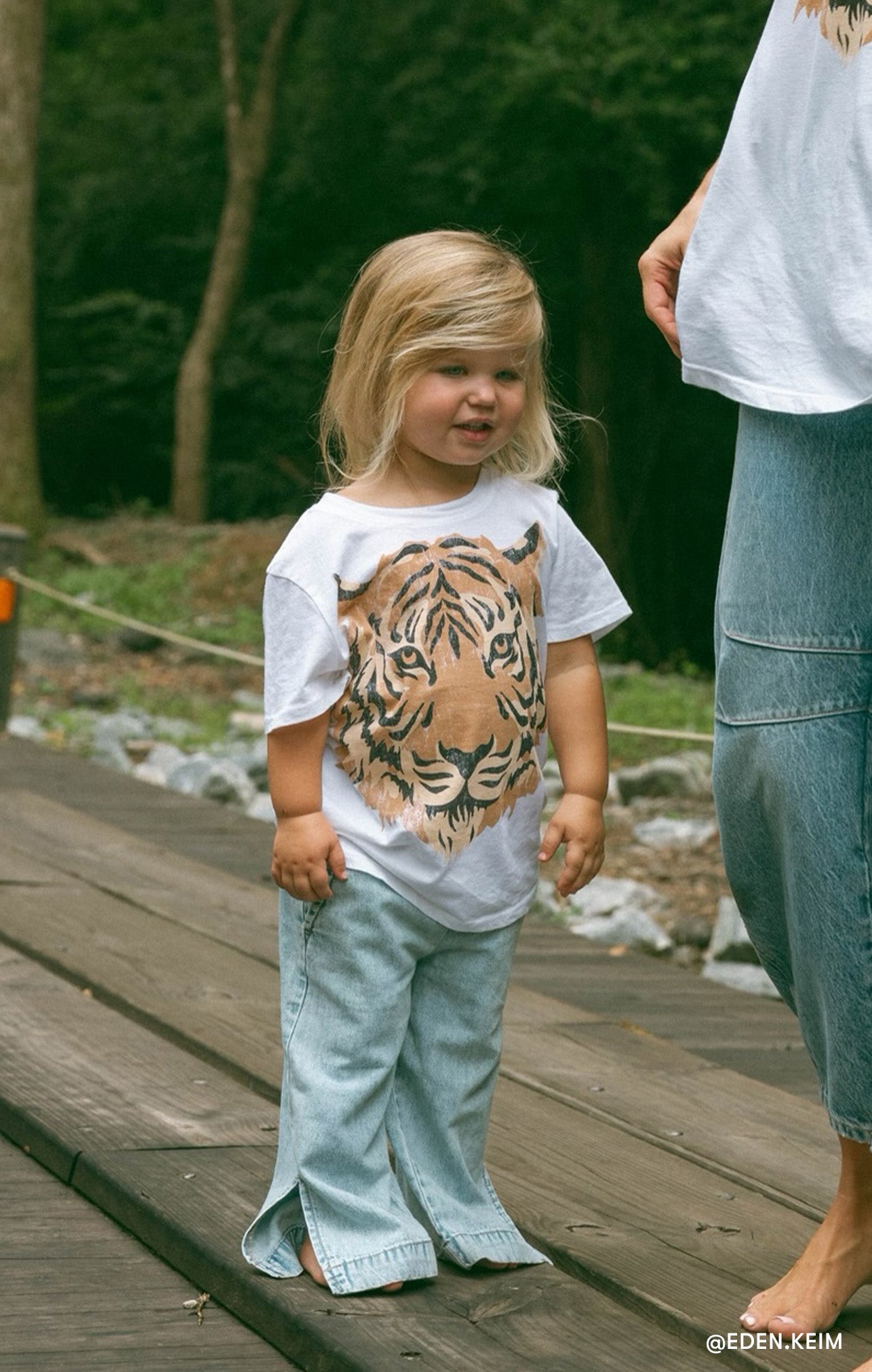 Tiger Graphic Baby Tee for Boys & Girls | Little Travis