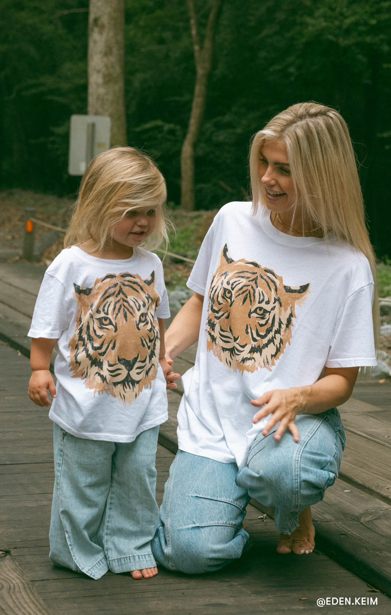 Tiger Graphic Baby Tee for Boys & Girls | Little Travis
