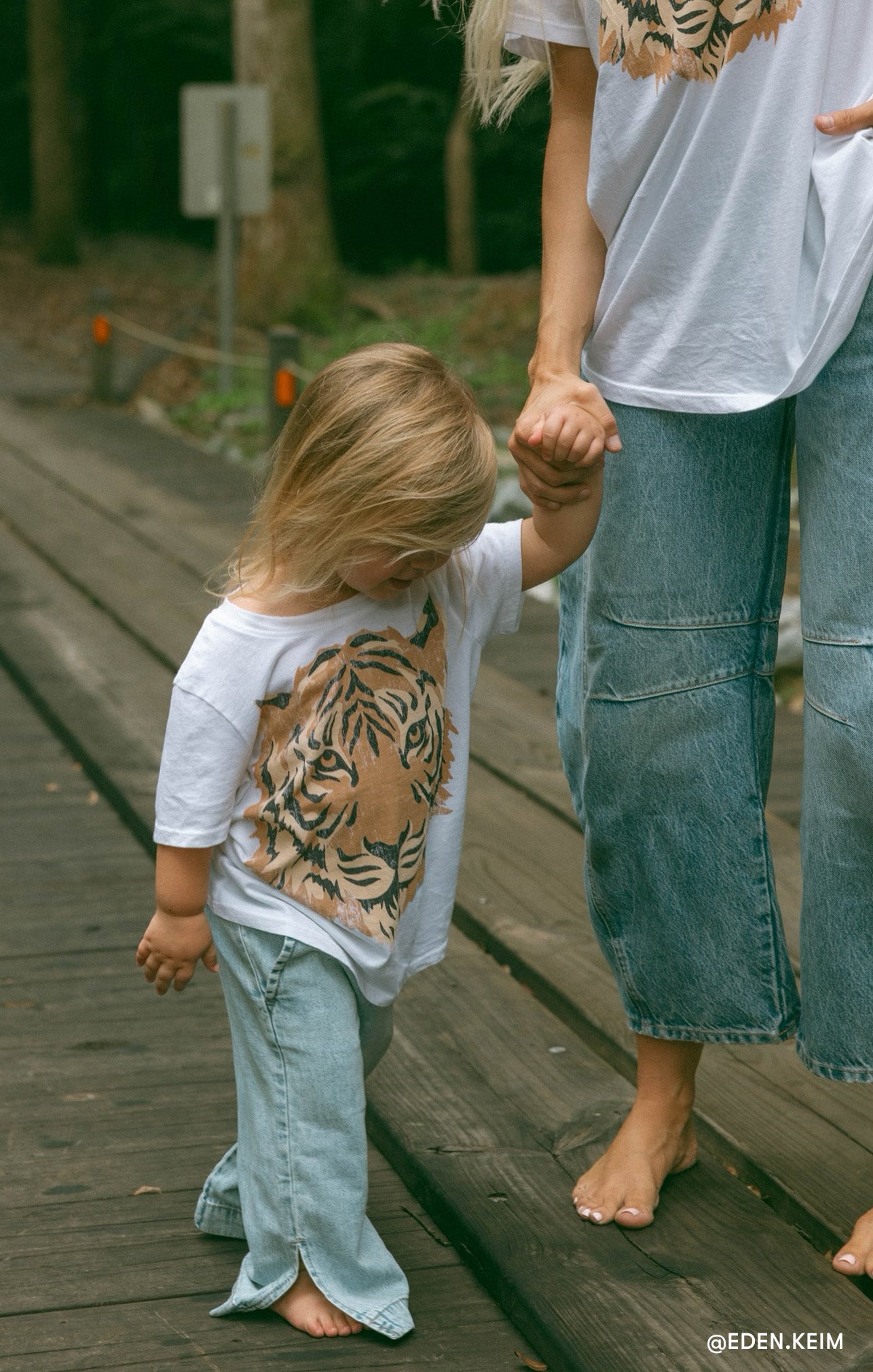 Tiger Graphic Baby Tee for Boys & Girls | Little Travis