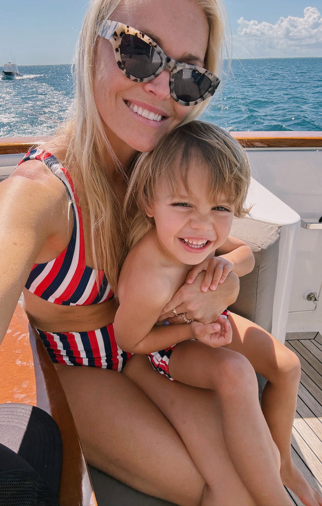 Patriotic Striped Baby Shorts for Boys & Girls | Lil Dude