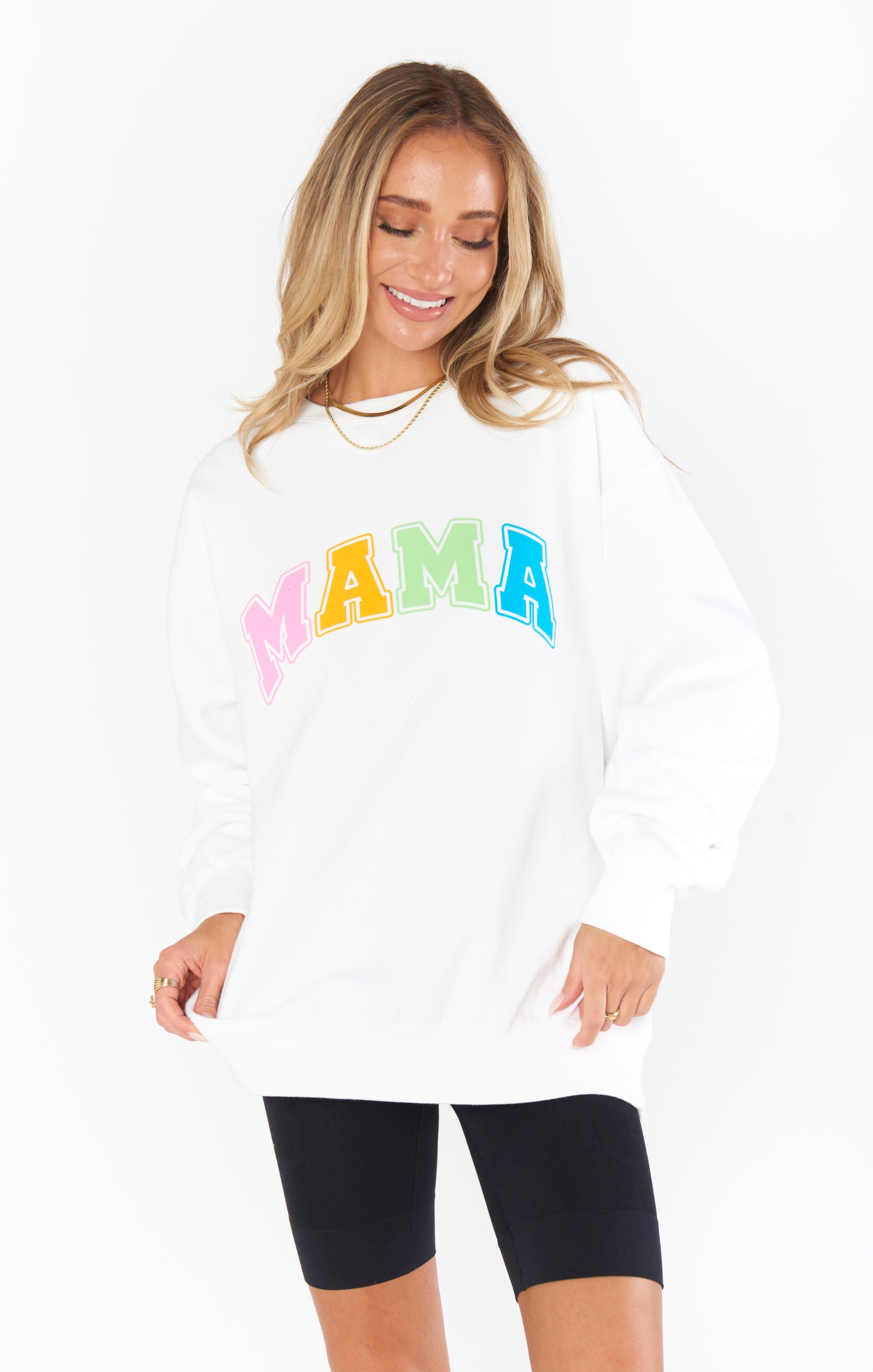 Oversized Mama Graphic Sweatshirt for Women | Stanley
