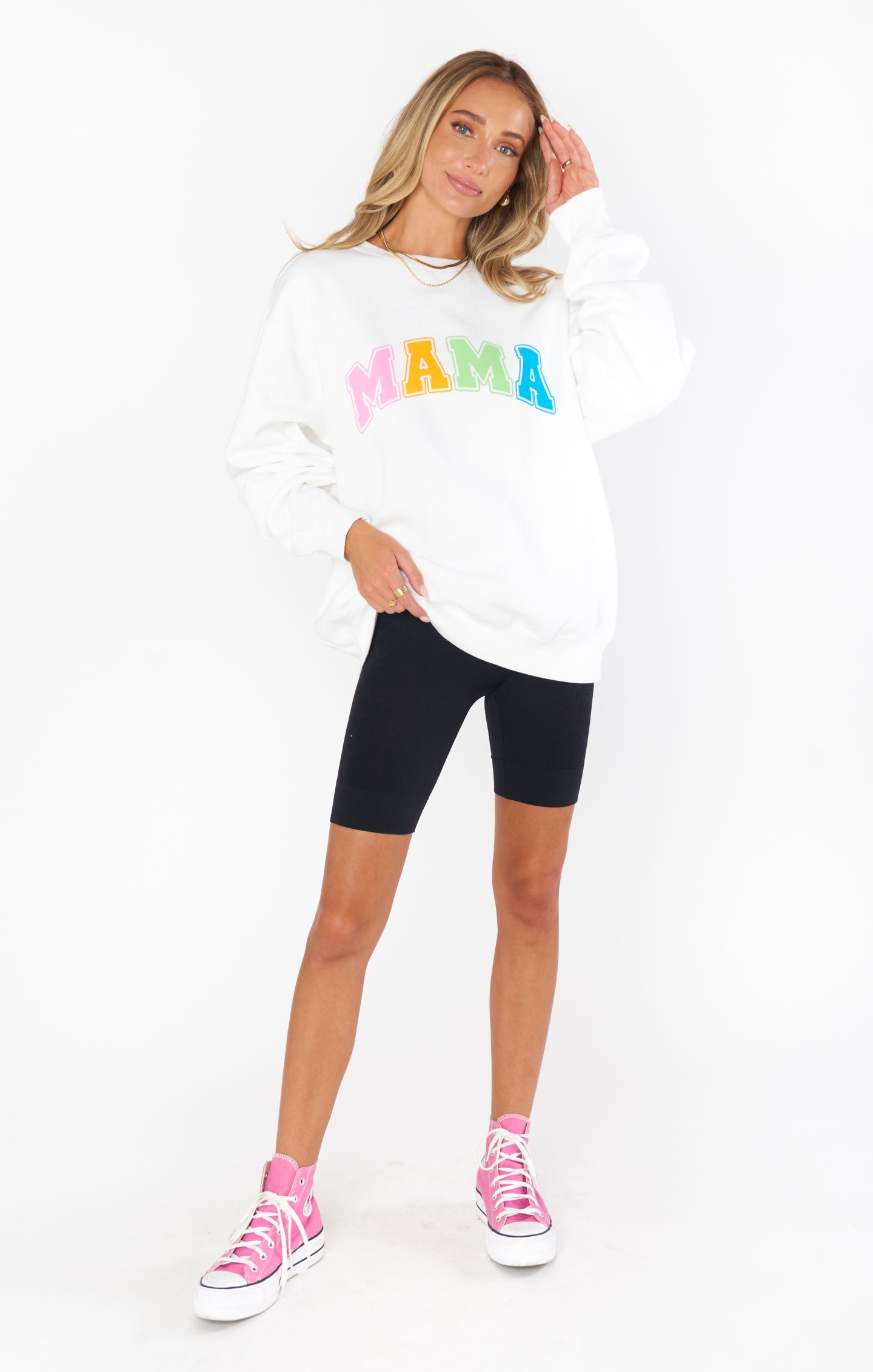 Oversized Mama Graphic Sweatshirt for Women | Stanley