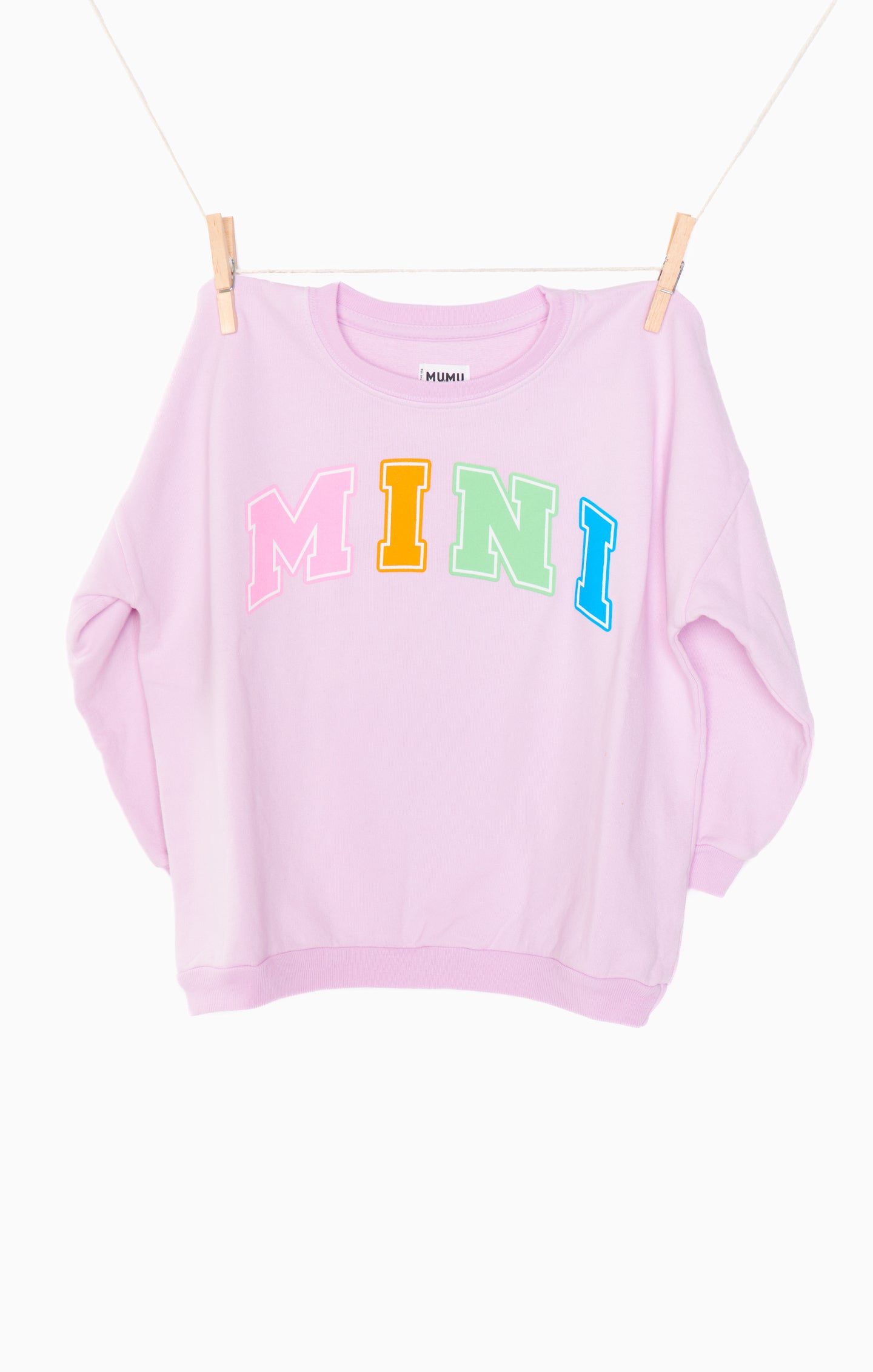 Pink Graphic Crewneck Sweatshirt for Women & Kids | Davis