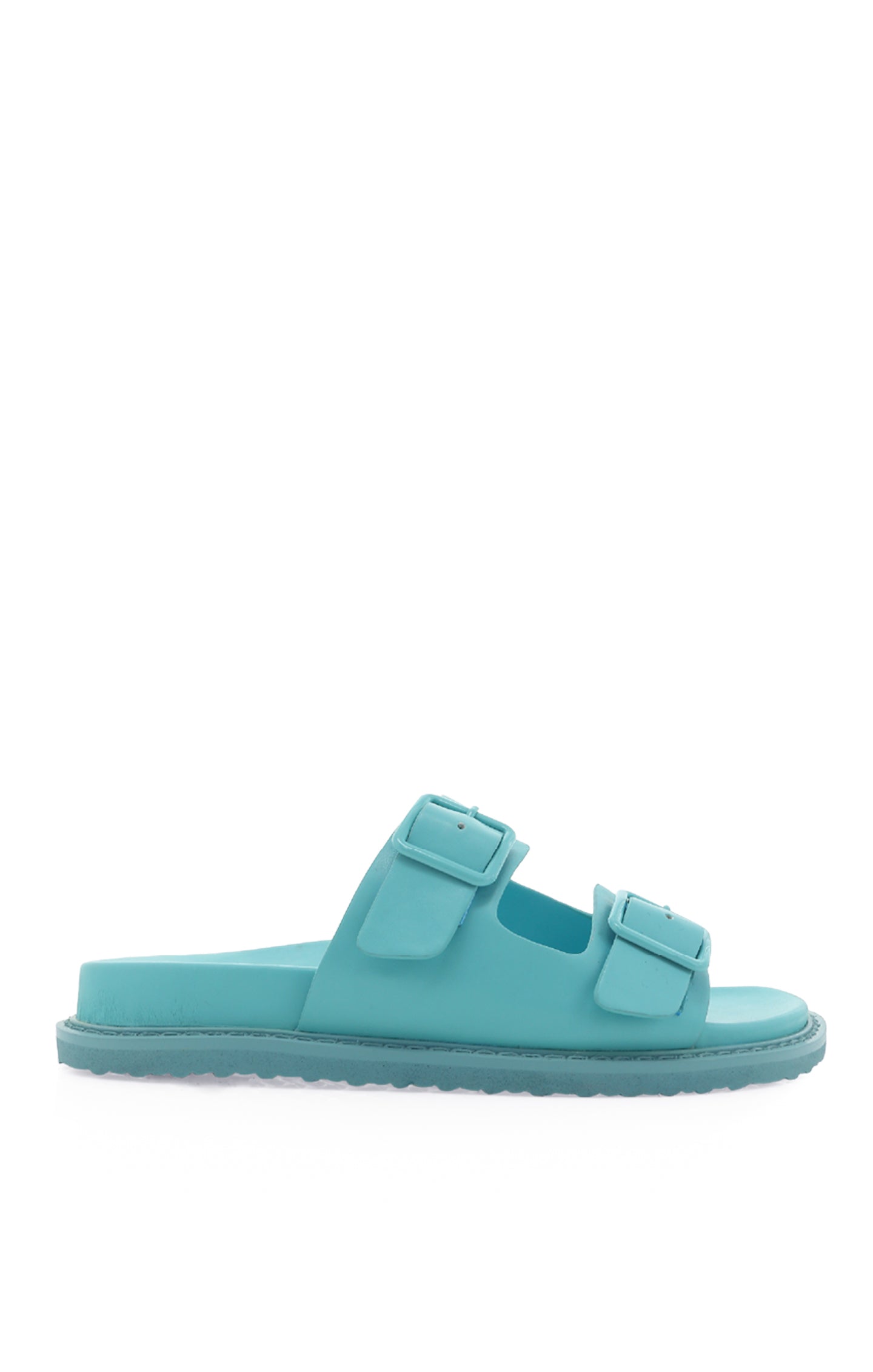 Classic Buckle Sandal in Vibrant Blue | Billini Rayna
