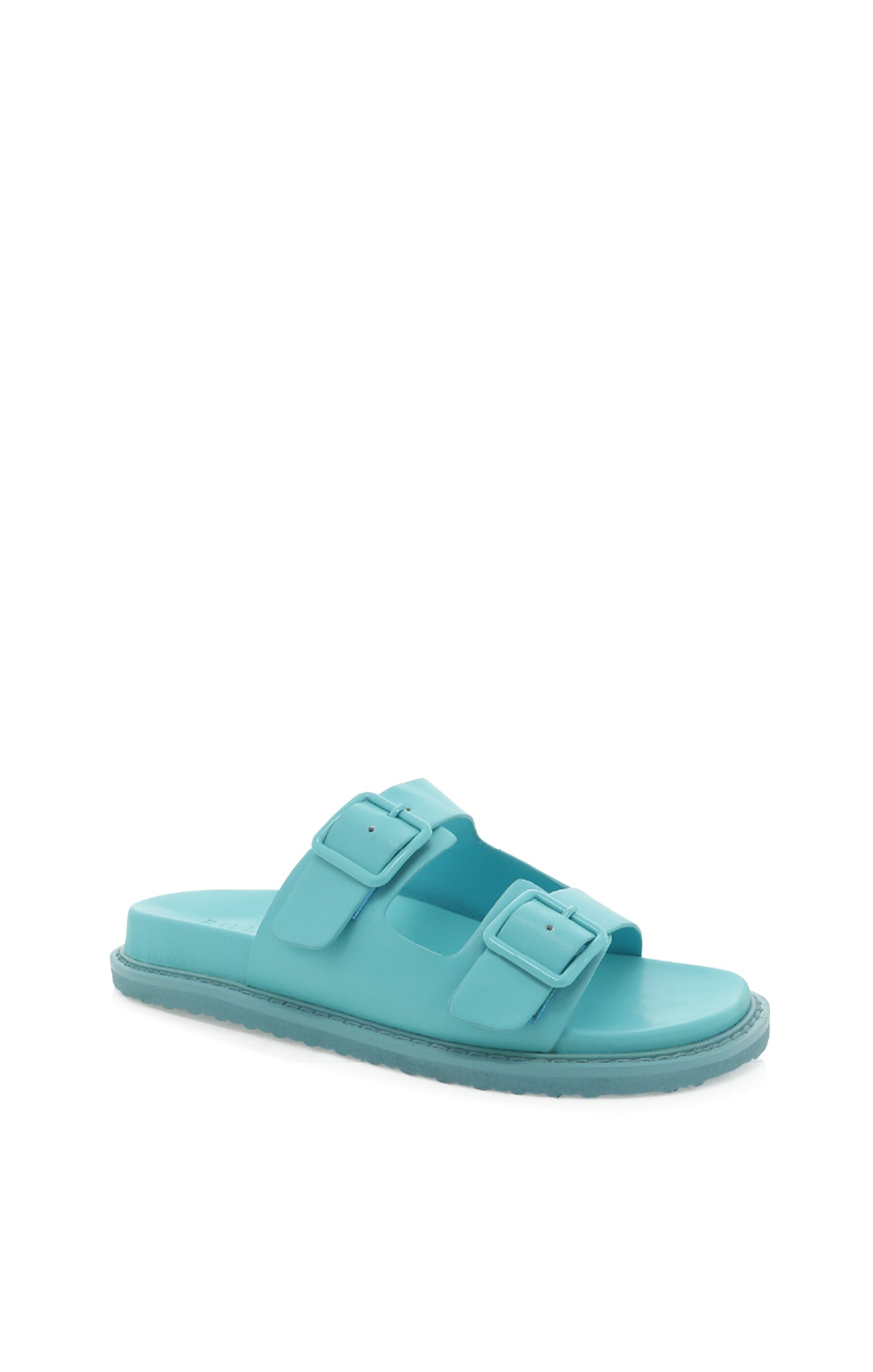 Classic Buckle Sandal in Vibrant Blue | Billini Rayna