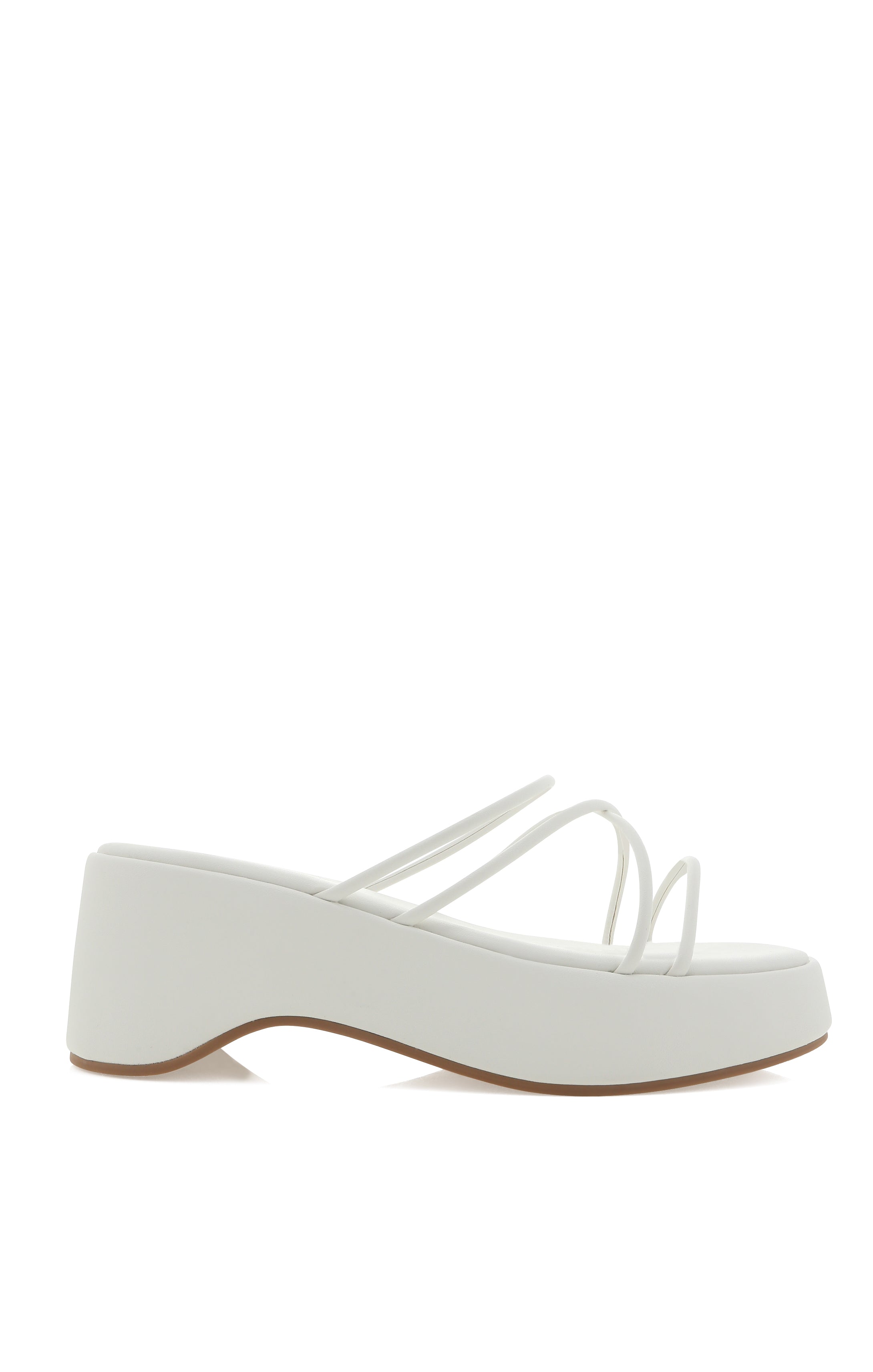 Strappy Platform Sandals for Women | Billini Harris in White