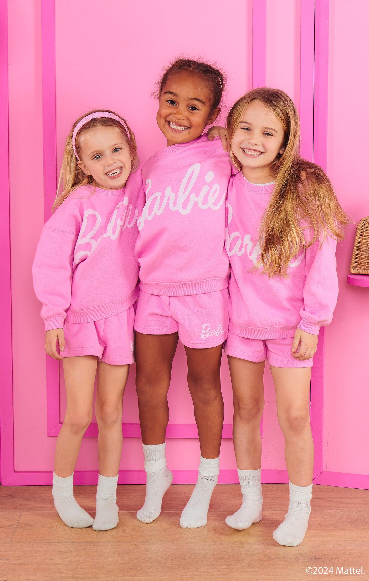 Pink Barbie Graphic Sweatshirt for Women & Kids | Lil Barbie™