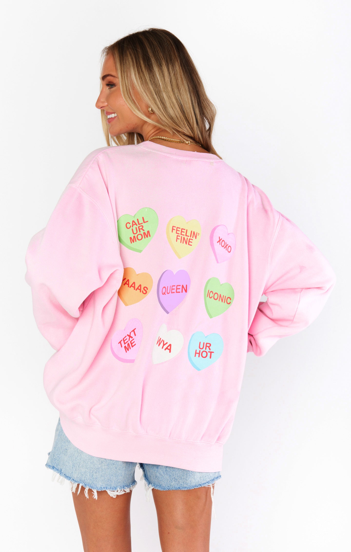 Candy Crush Graphic Oversized Sweatshirt | Stanley