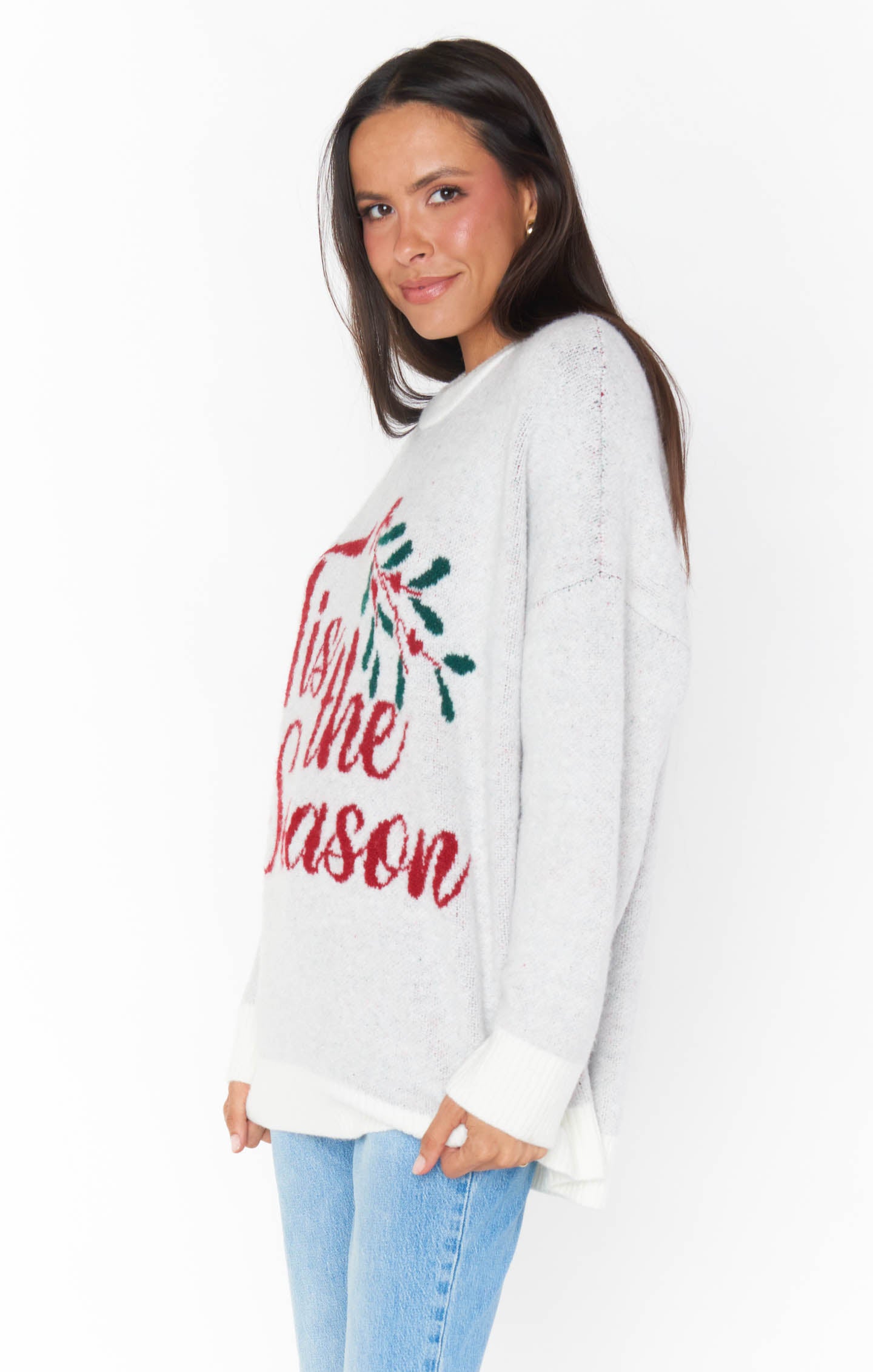 Cozy Holiday Graphic Crewneck Sweater | Classic Knit