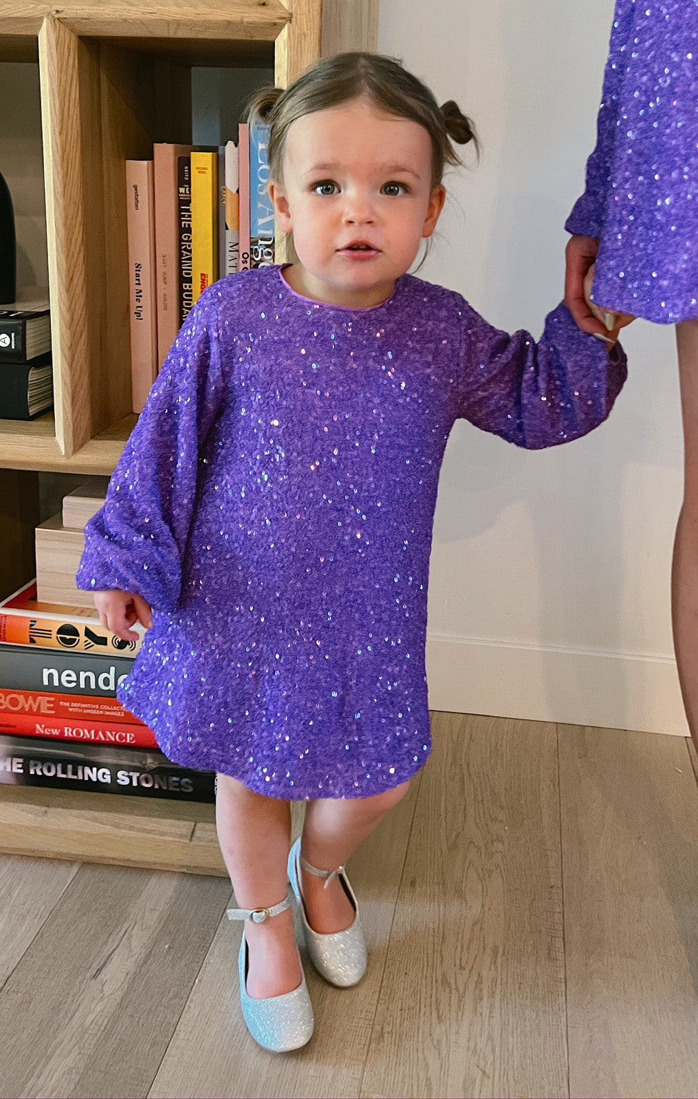 Sparkly Violet Sequined Dress for Girls | Once Upon A Time