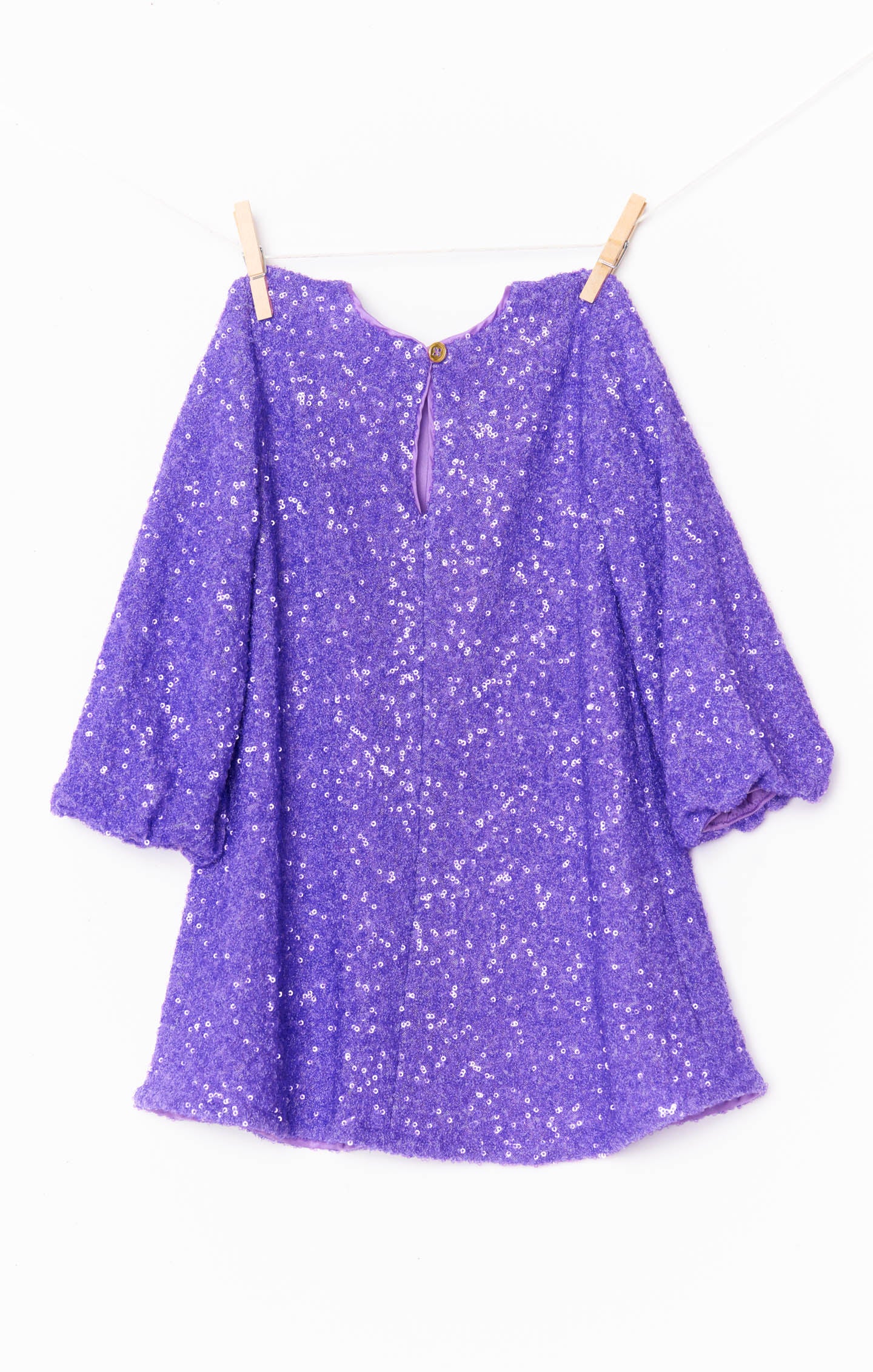 Sparkly Violet Sequined Dress for Girls | Once Upon A Time