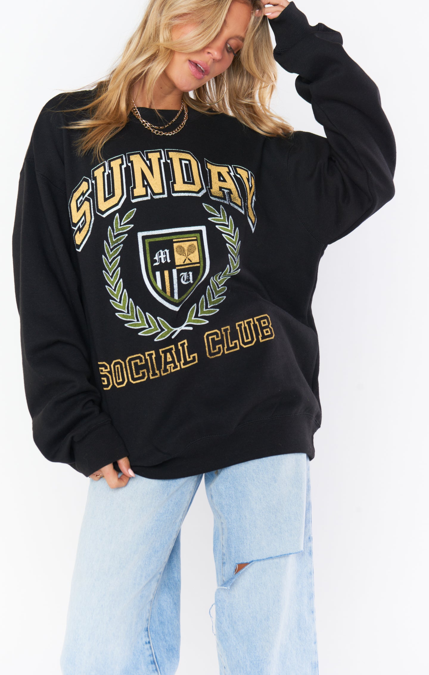 Sunday Social Graphic Crewneck Sweatshirt | Stanley