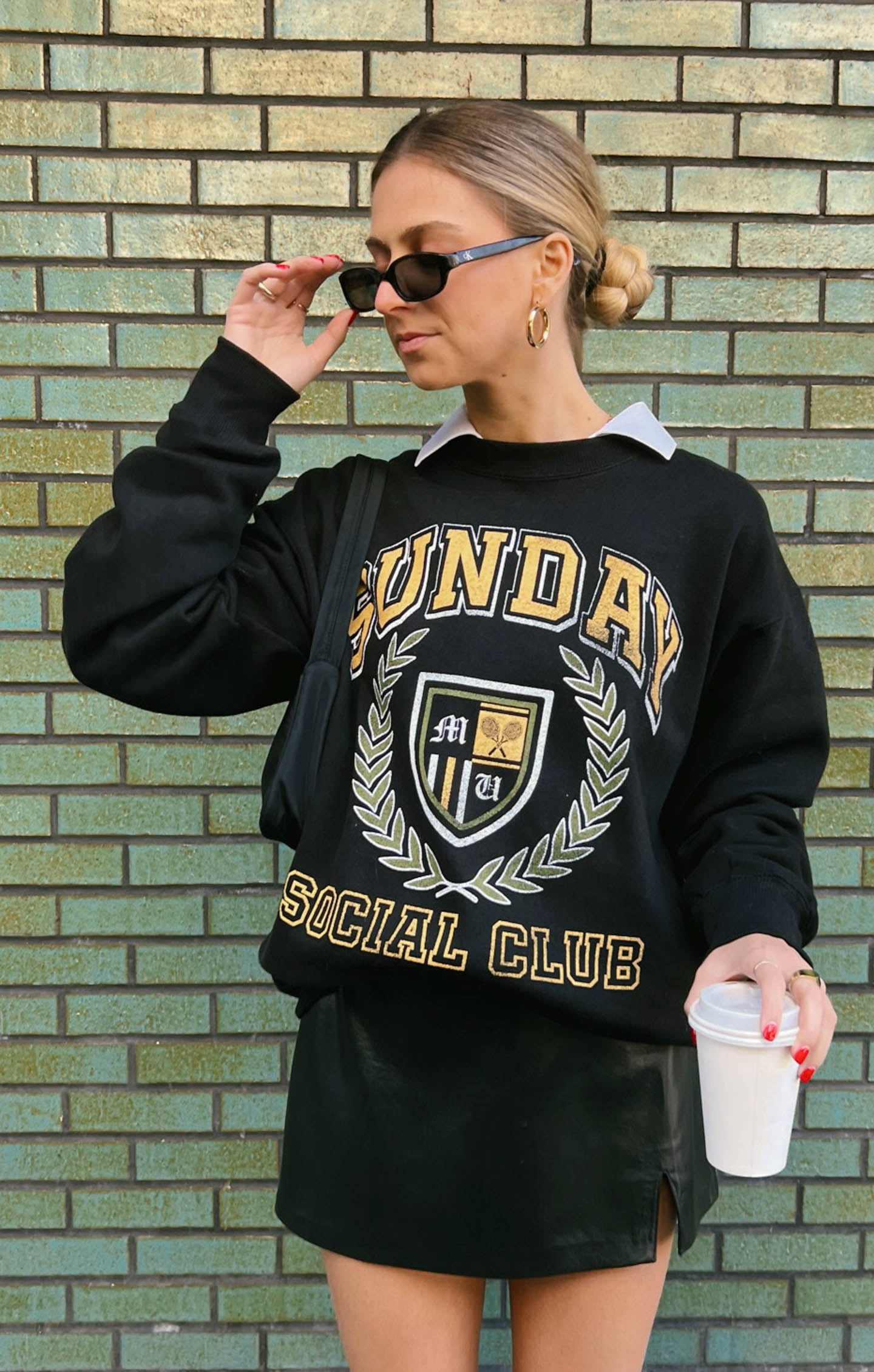 Sunday Social Graphic Crewneck Sweatshirt | Stanley