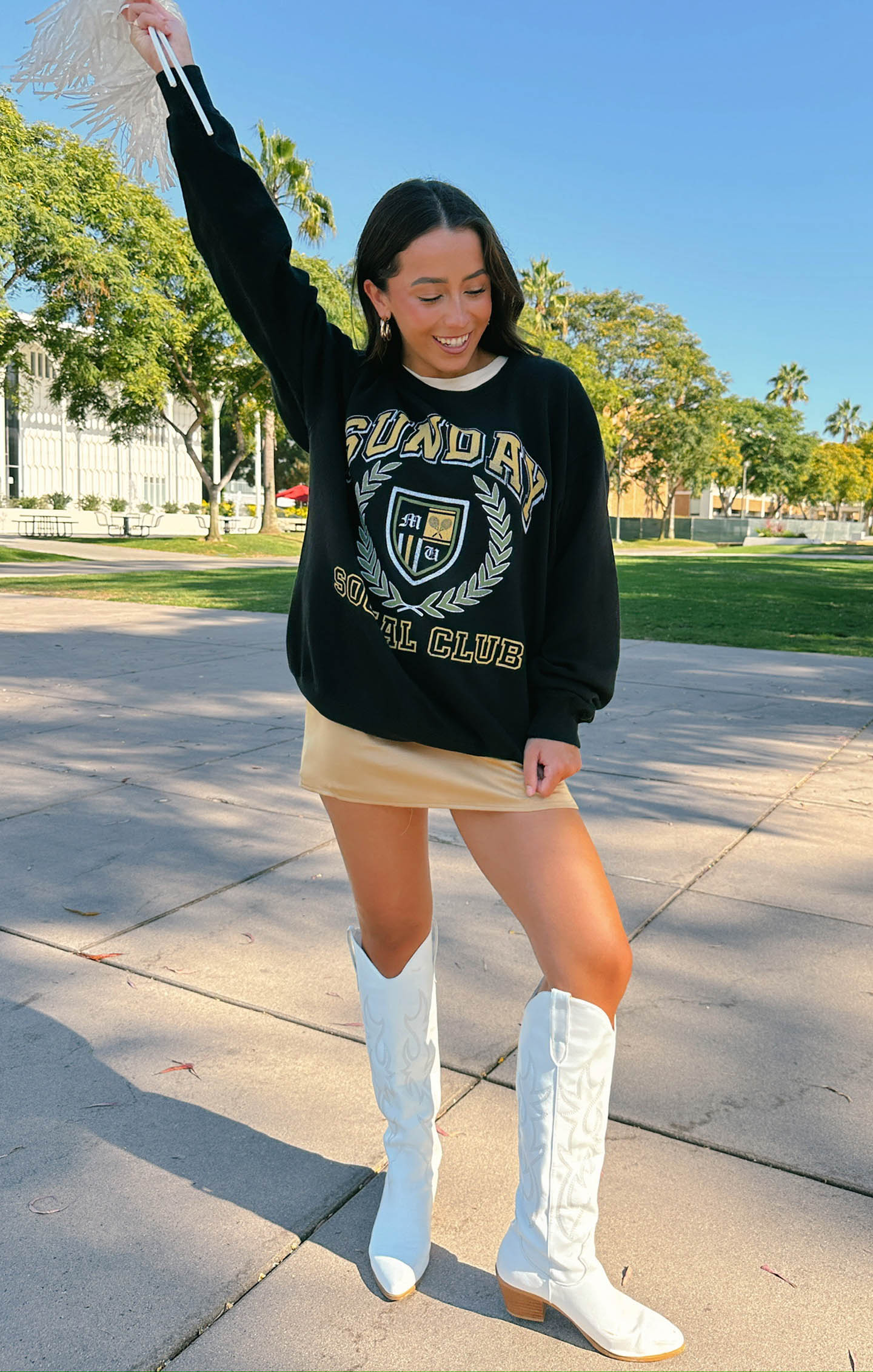 Sunday Social Graphic Crewneck Sweatshirt | Stanley