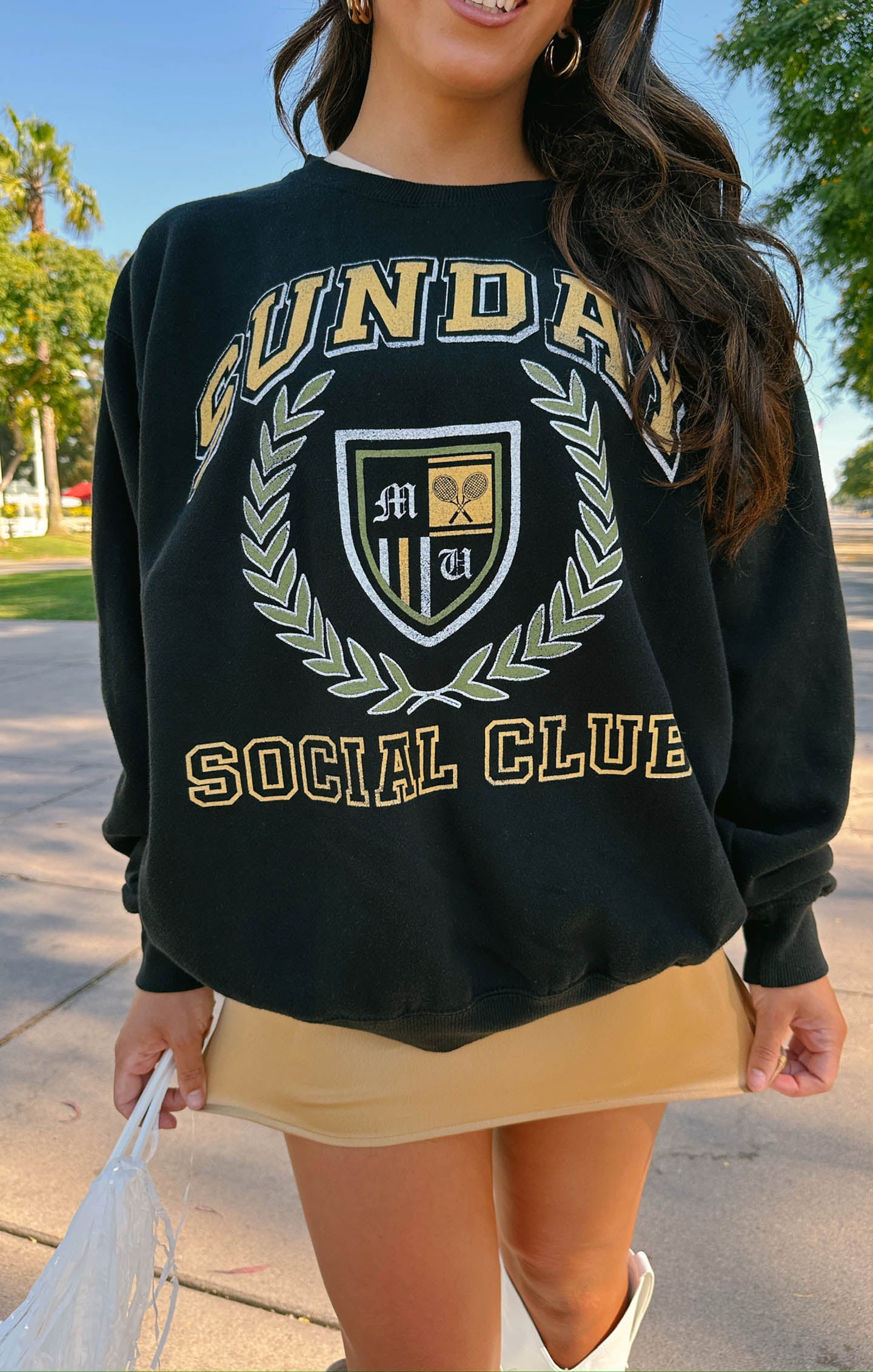 Sunday Social Graphic Crewneck Sweatshirt | Stanley
