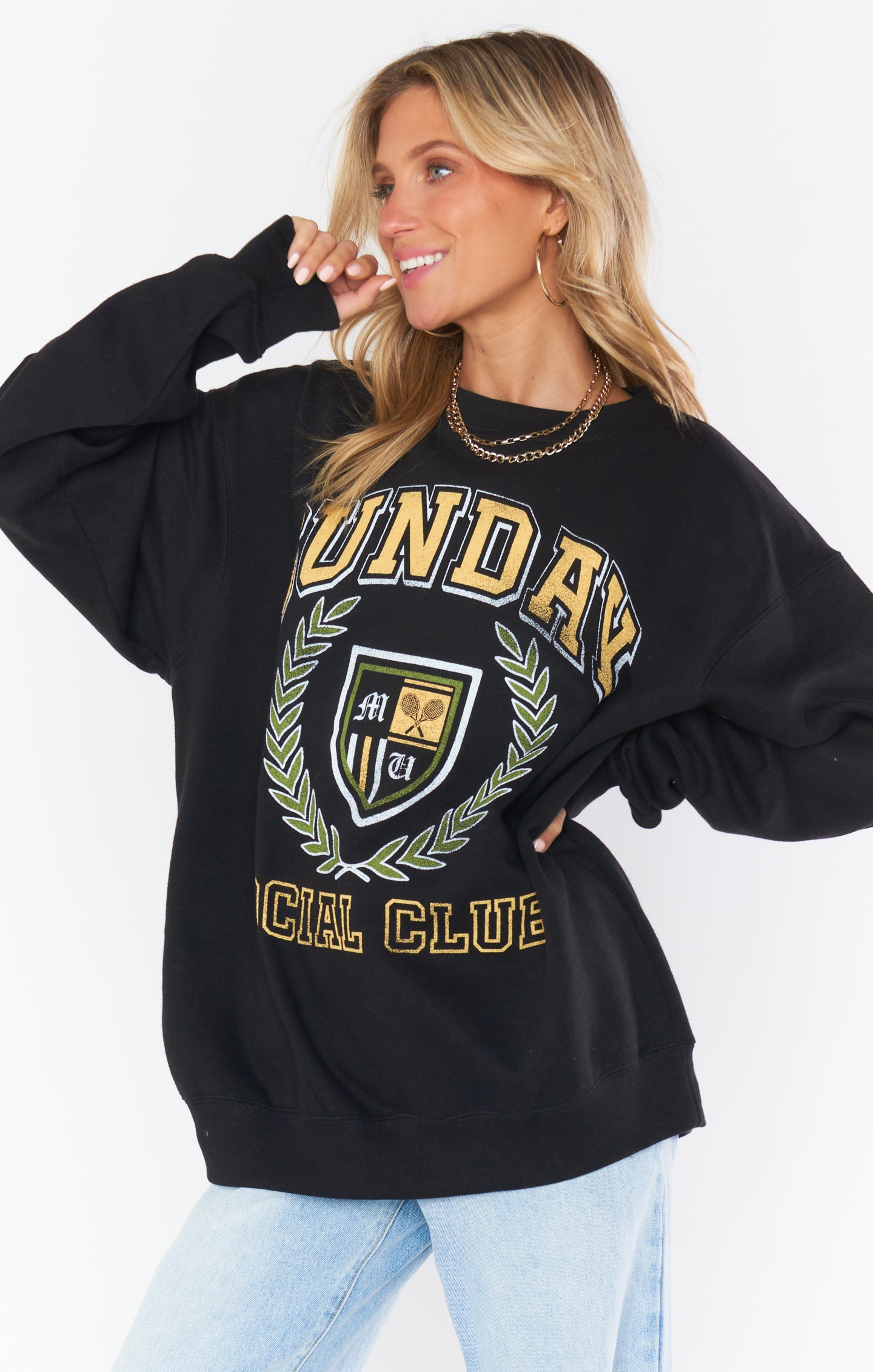 Sunday Social Graphic Crewneck Sweatshirt | Stanley