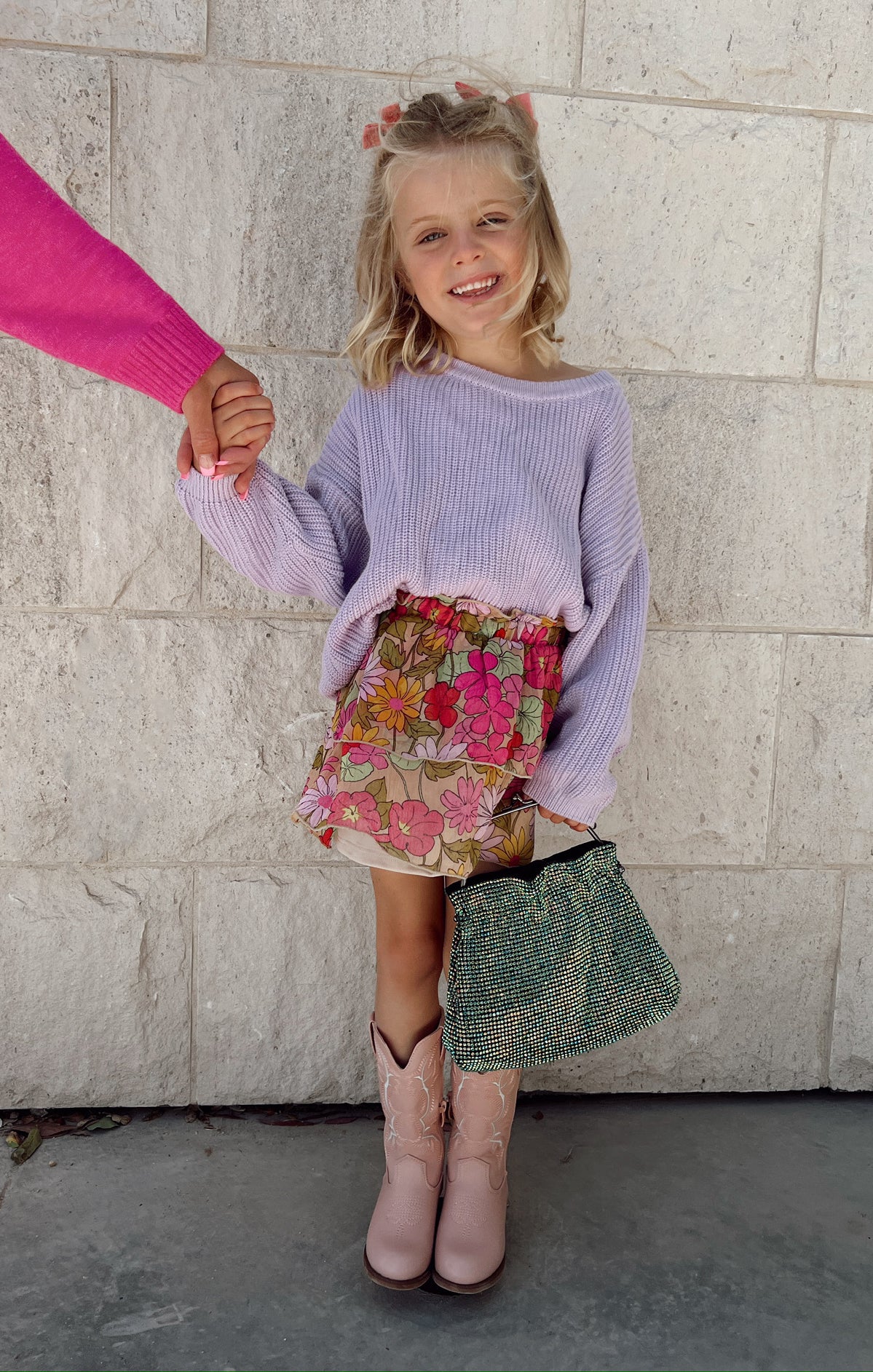 Floral Mini Skirt with Double Tier | Carnaby