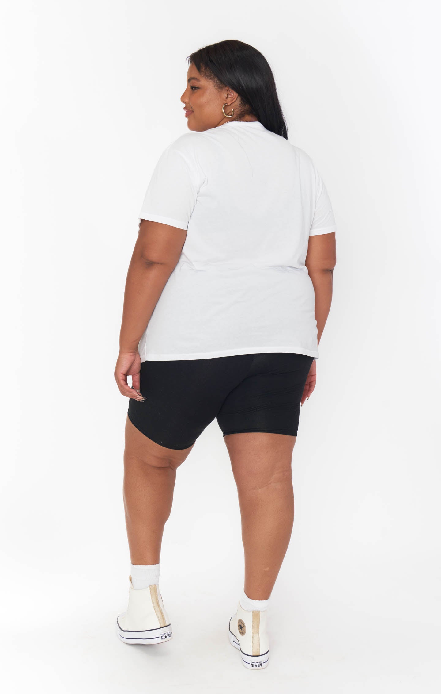Fresh Graphic Cotton Scoop Neck Tee | Thomas Tee