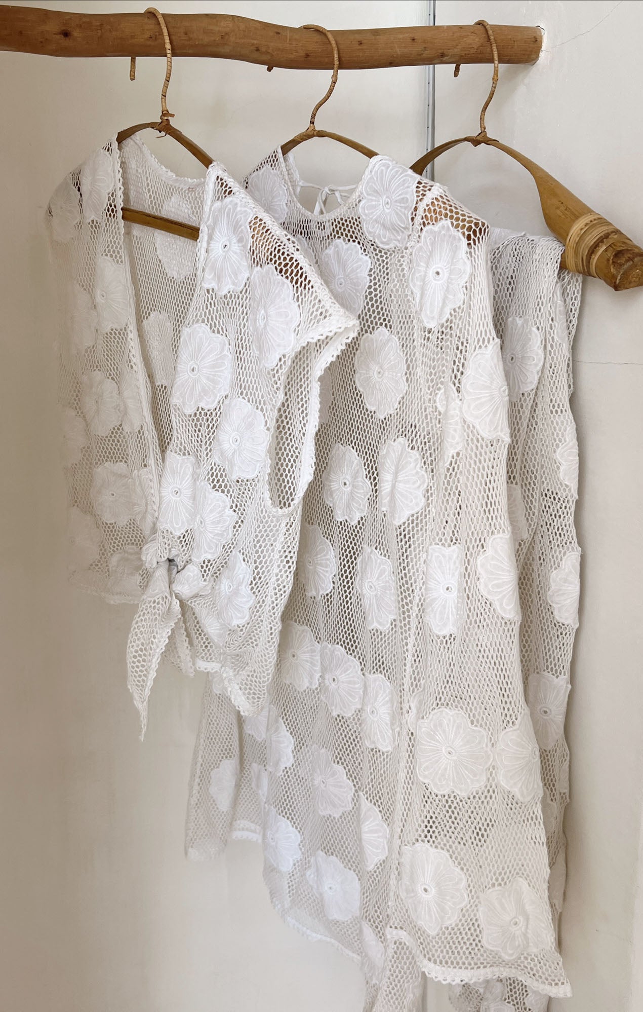 Wildflower Mesh Beach Coverup Top | Washed Ashore