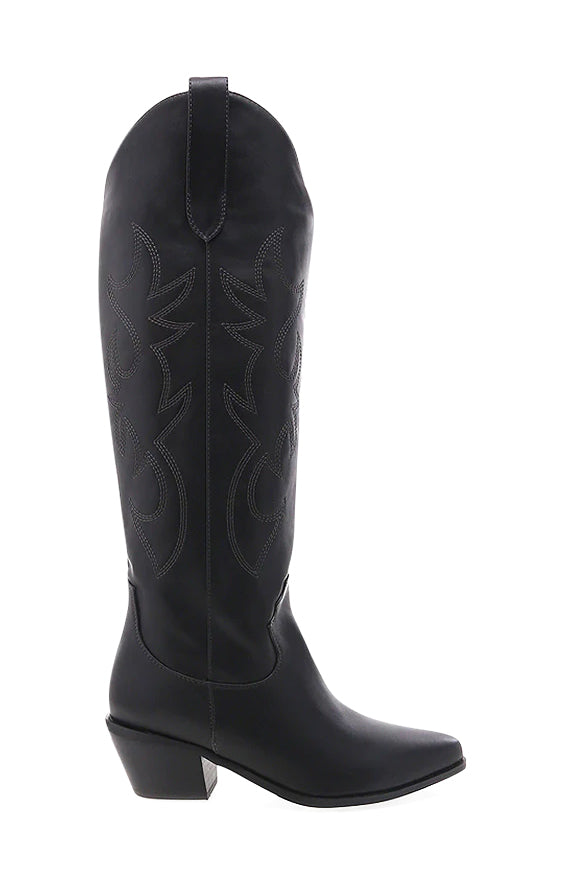 Wide Calf Boots for Women | Billini Urson Black