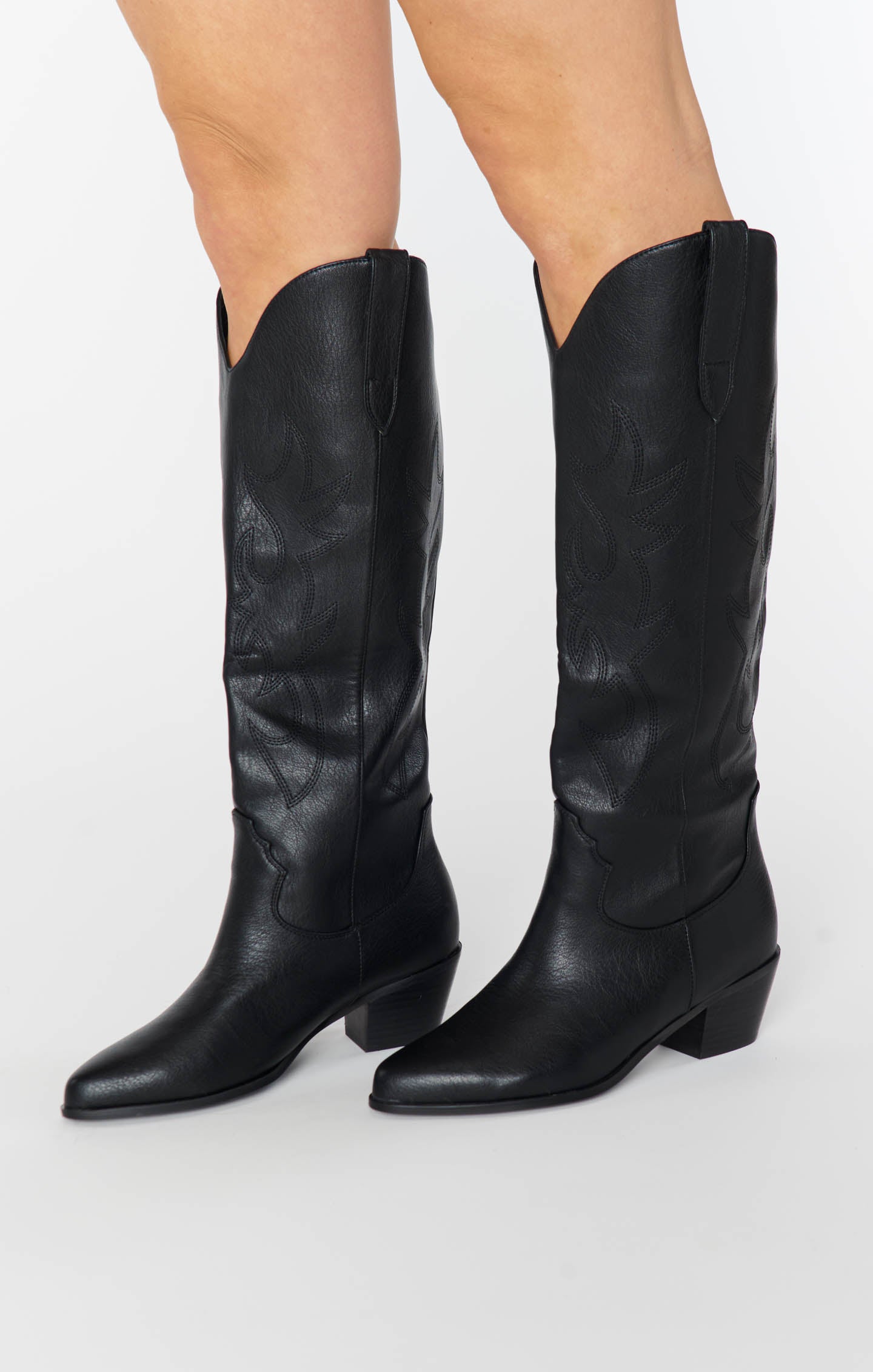 Wide Calf Boots for Women | Billini Urson Black