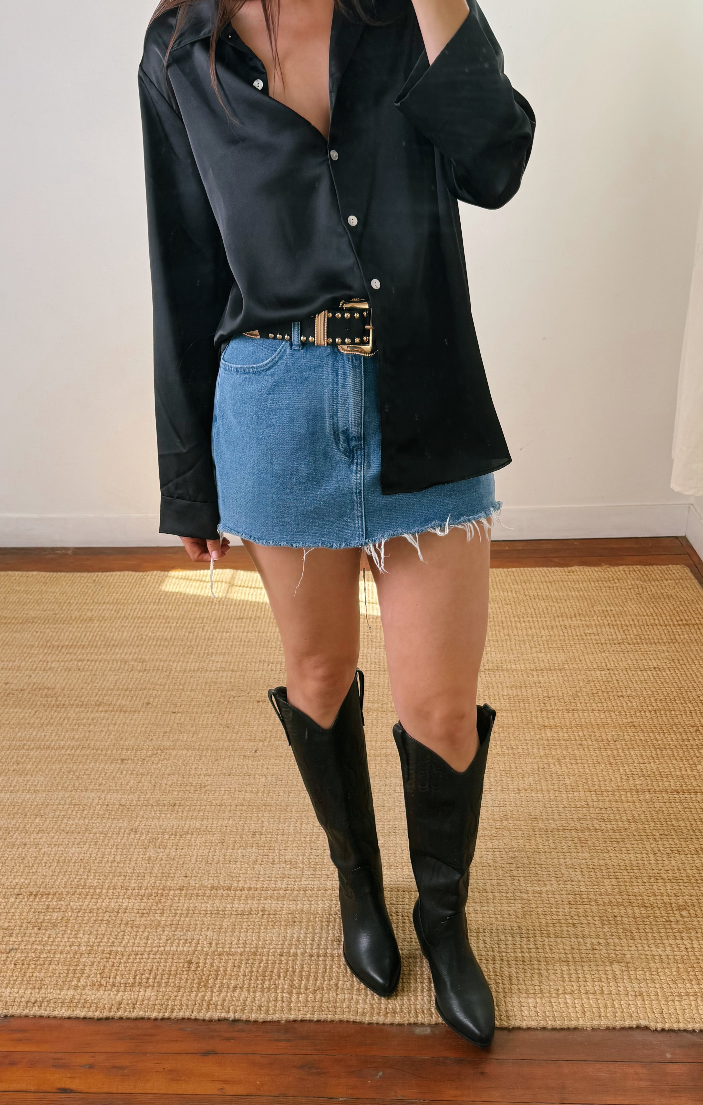 Wide Calf Boots for Women | Billini Urson Black