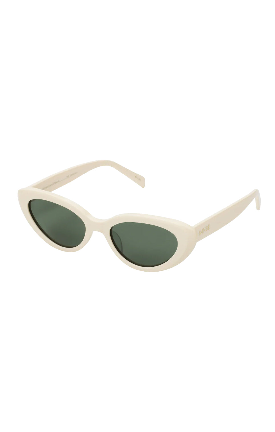 Cat-Eye Sunglasses with Retro Flair | Banbé The Sweeney Ivory