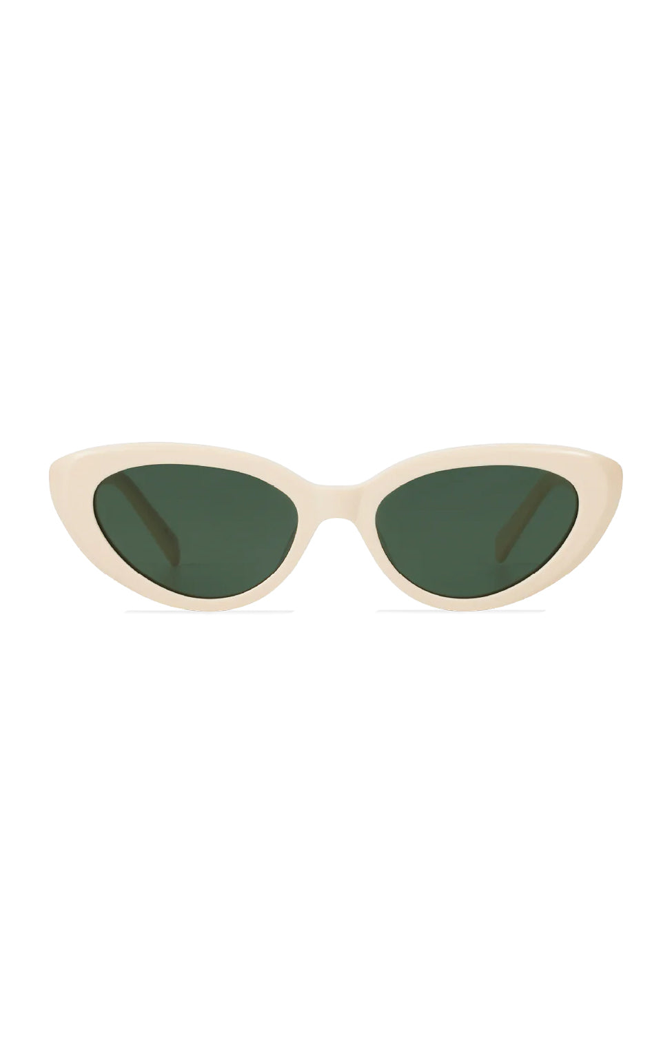 Cat-Eye Sunglasses with Retro Flair | Banbé The Sweeney Ivory
