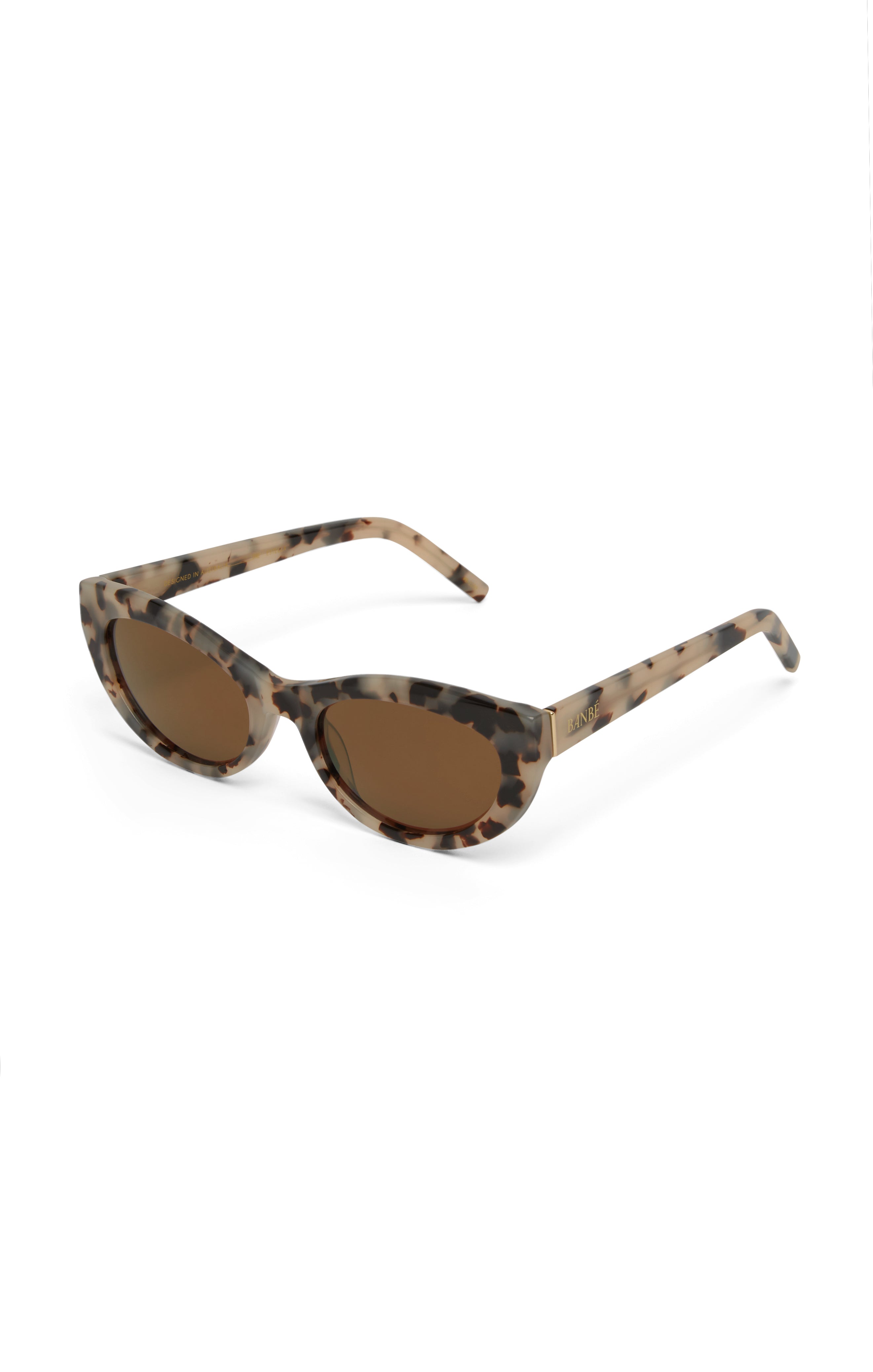 Cat Eye Sunglasses - Blonde Tortoise Frame | Banbé Eyewear