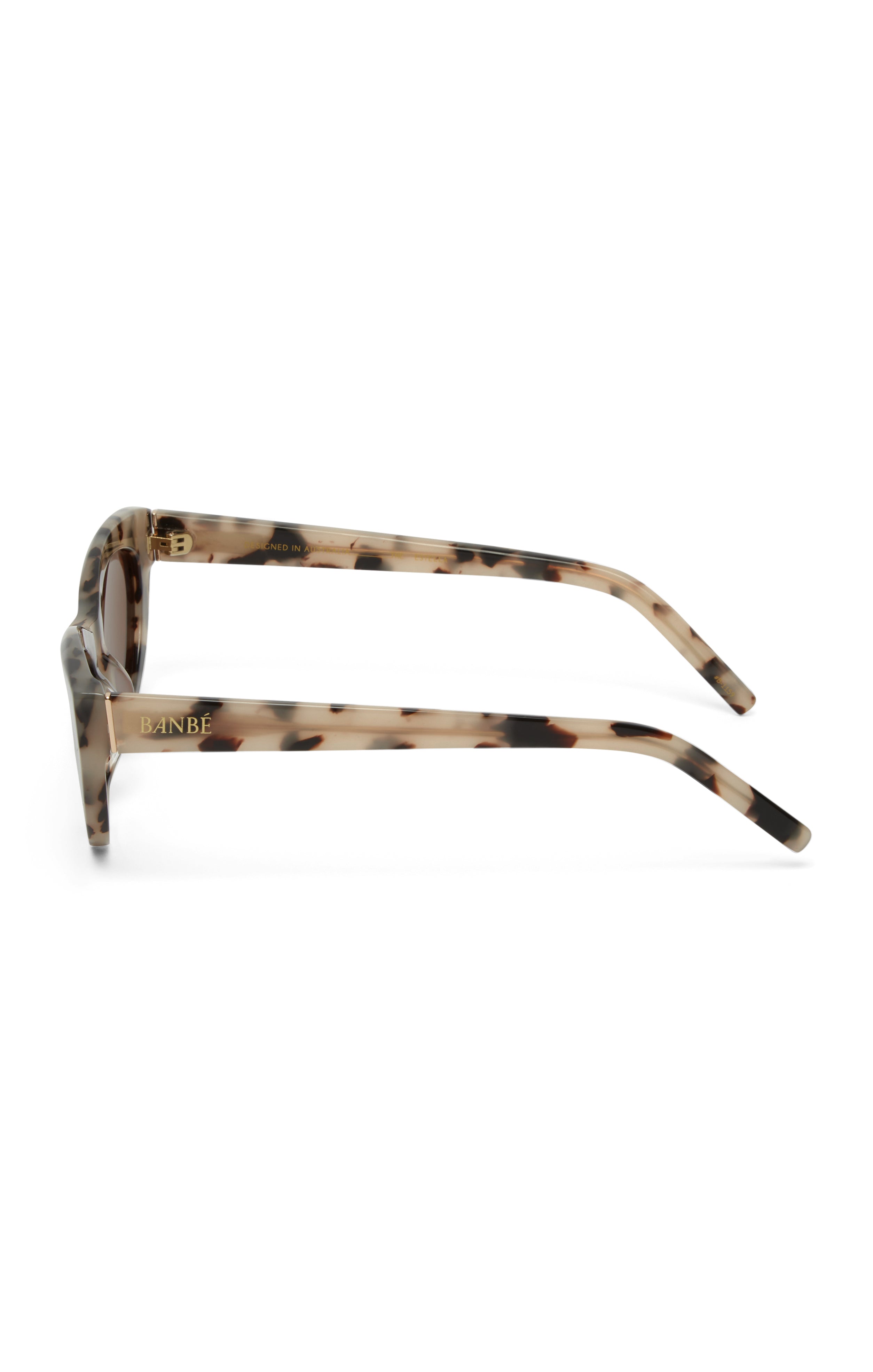 Cat Eye Sunglasses - Blonde Tortoise Frame | Banbé Eyewear