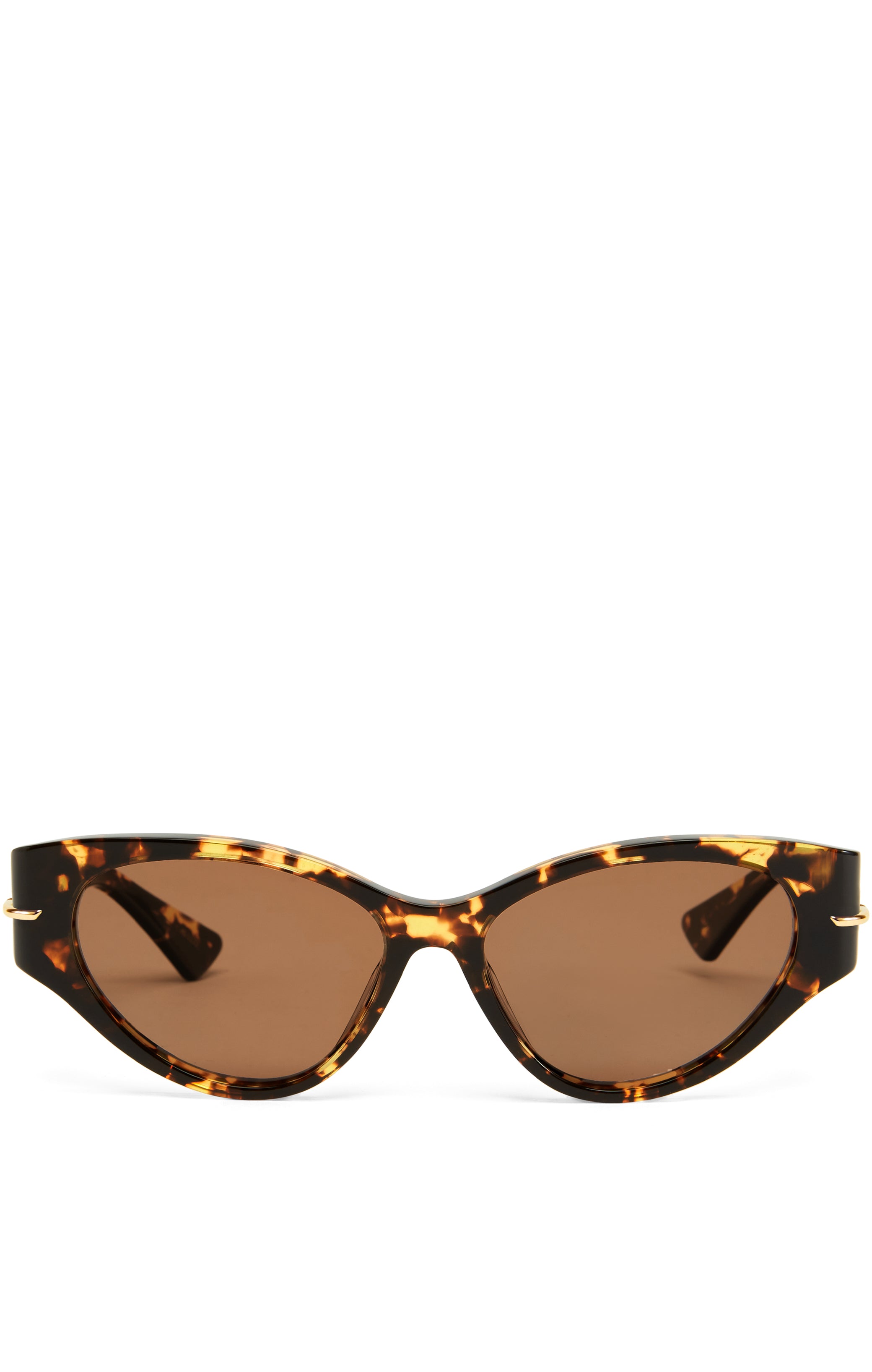 Retro Cat Eye Sunglasses with Gold Accents | Banbè The Hadid