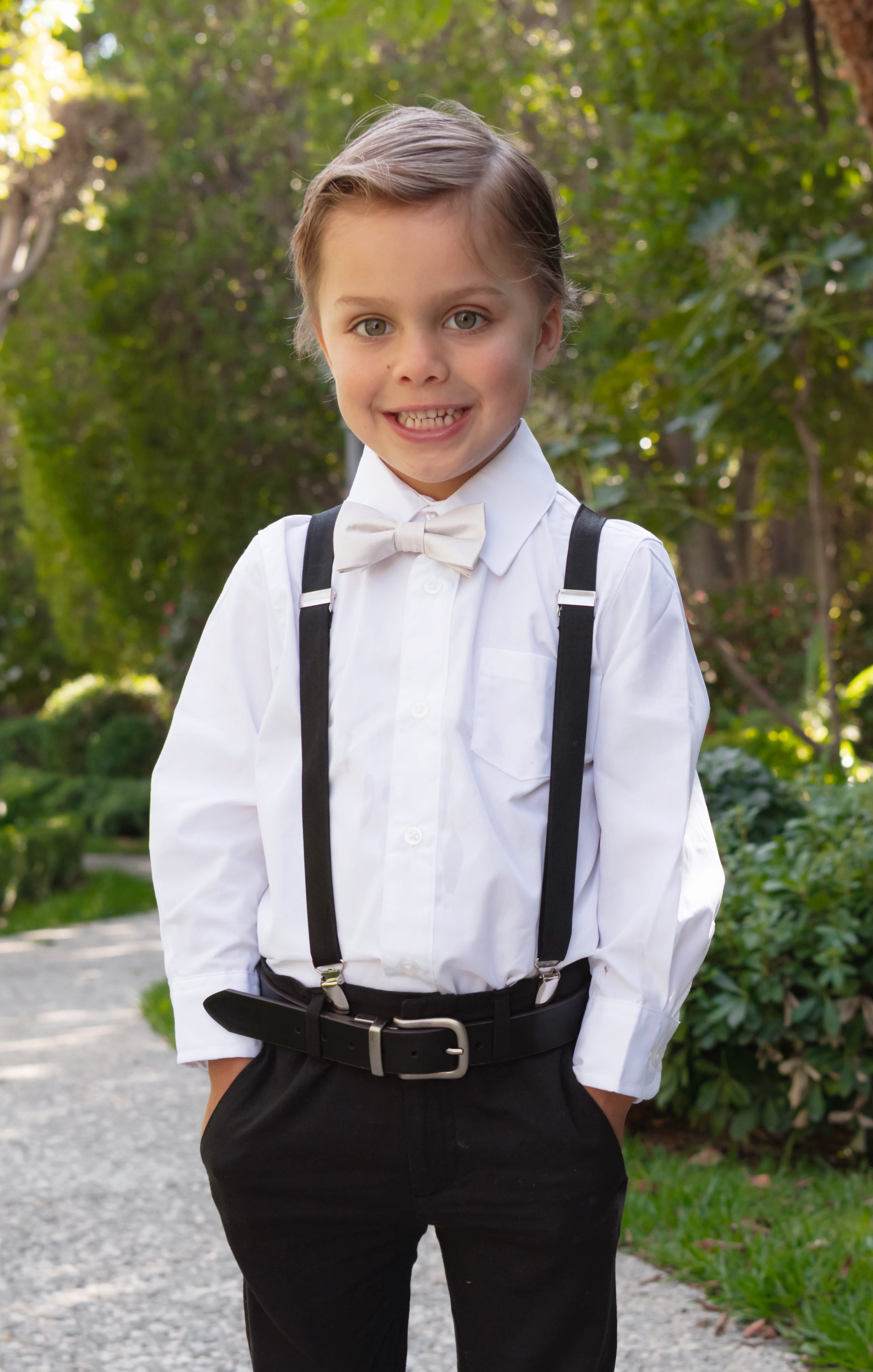 Classic Black Suspenders for Weddings & Special Occasions | Benjamin