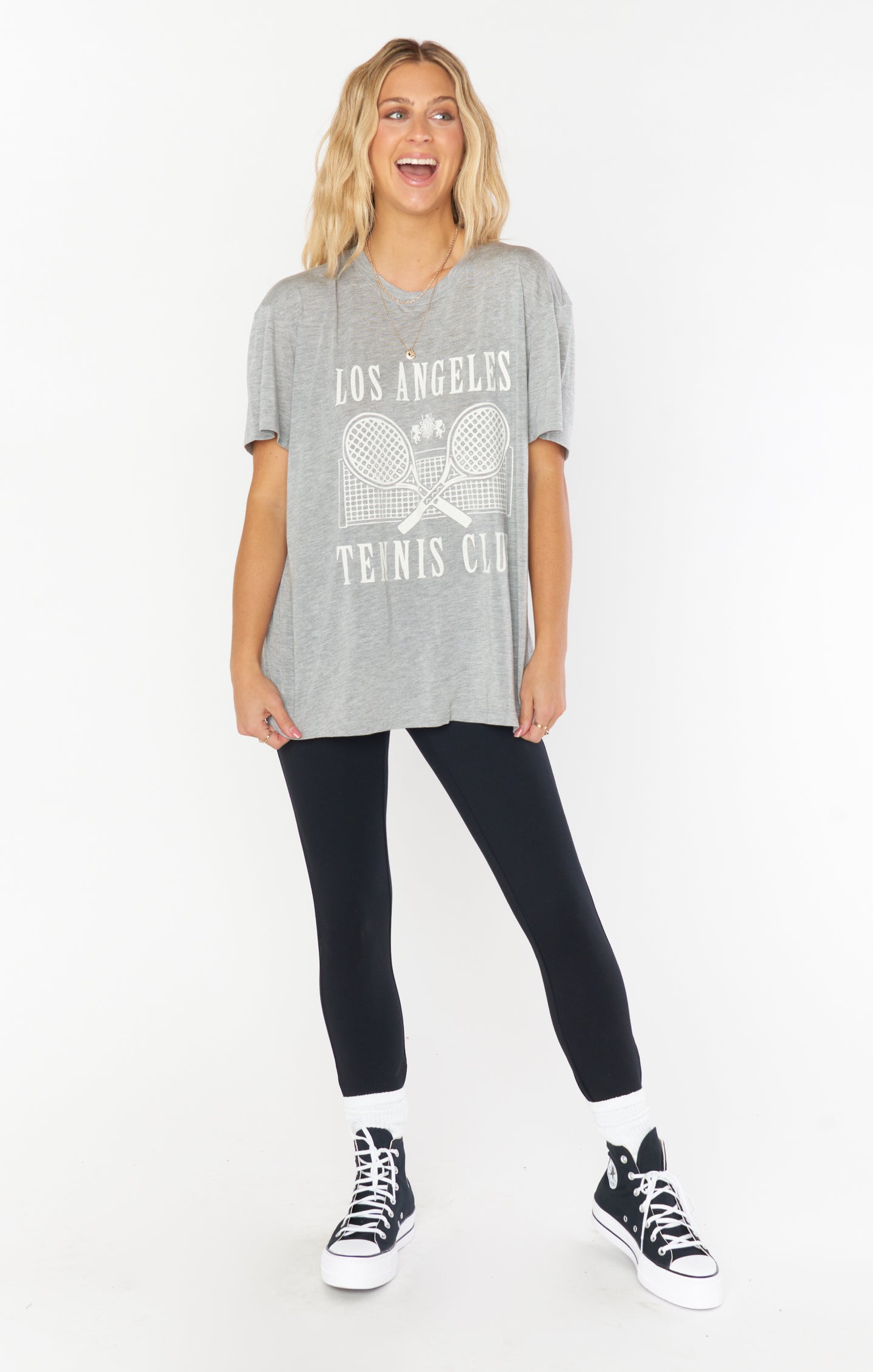 Oversized Tennis Club Graphic Tee for Men | Travis Tee